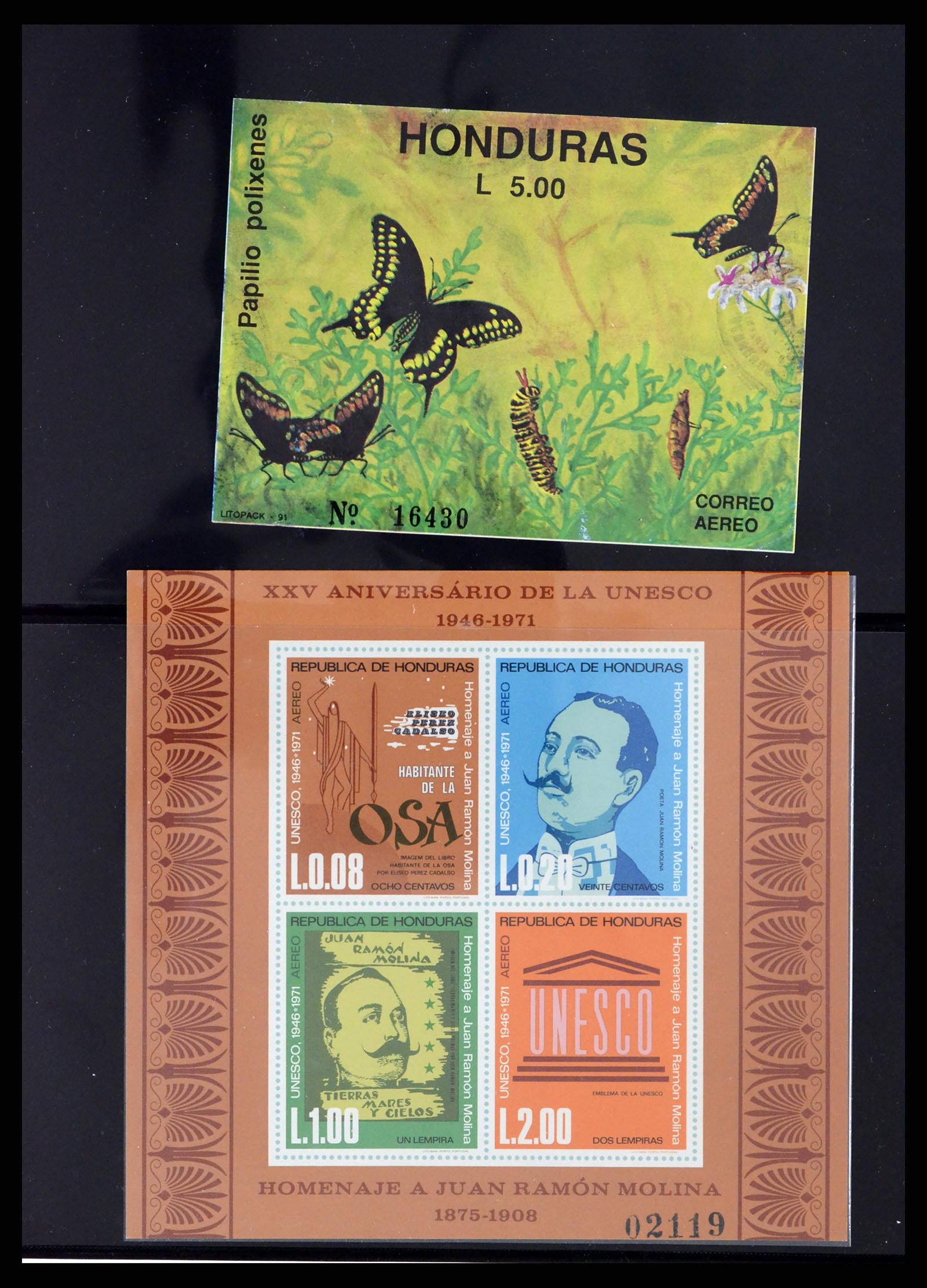 37704 1587 - Postzegelverzameling 37704 Centraal en Latijns Amerika 1855-2005.