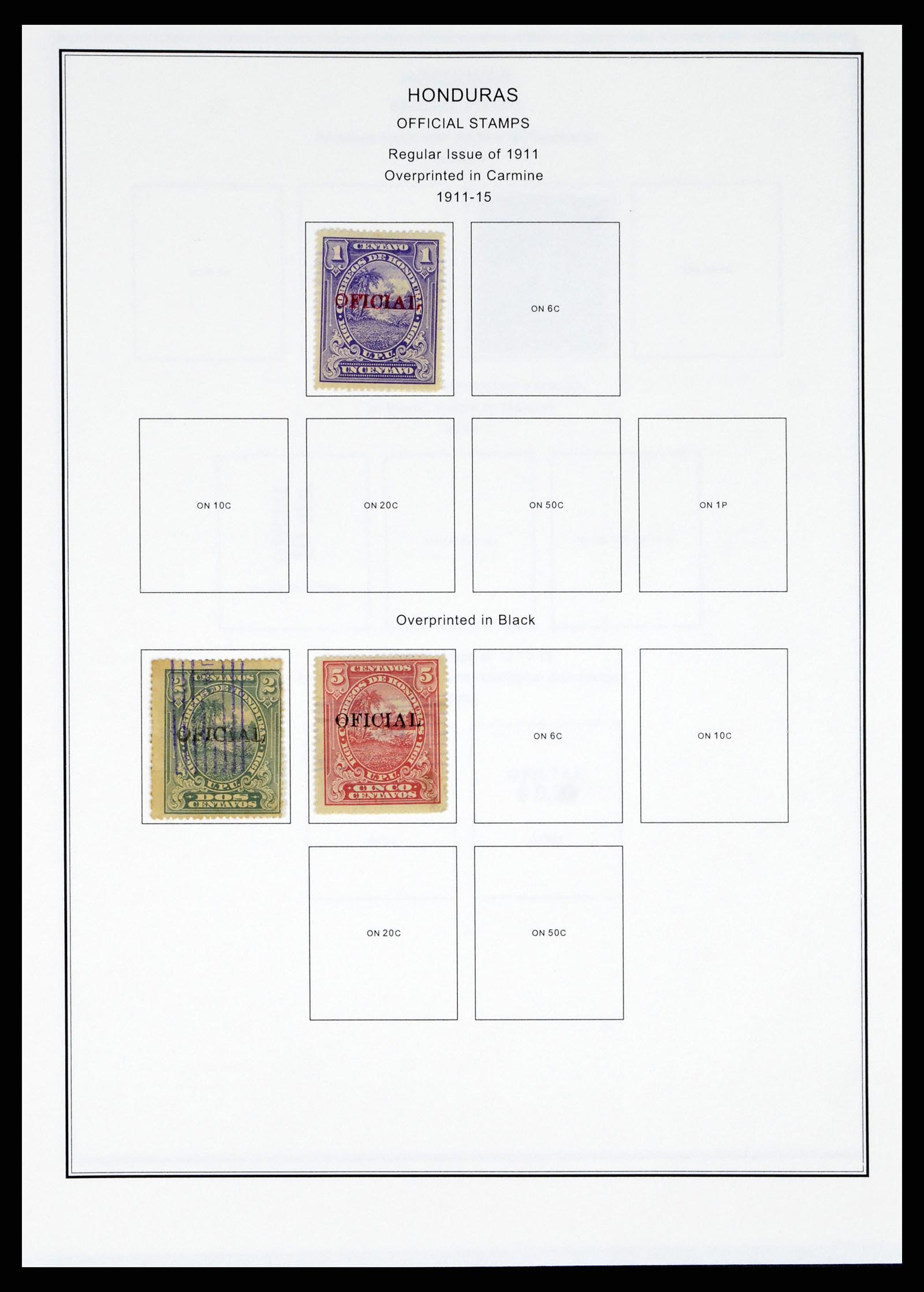 37704 1594 - Postzegelverzameling 37704 Centraal en Latijns Amerika 1855-2005.