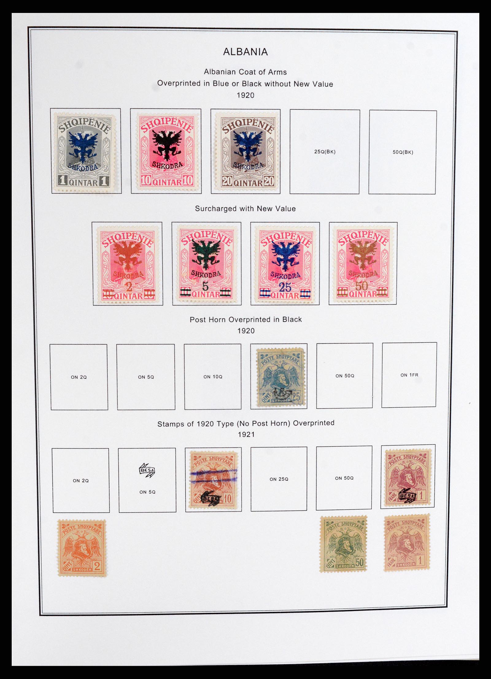 37705 0014 - Postzegelverzameling 37705 Oost Europa 1855-2010.