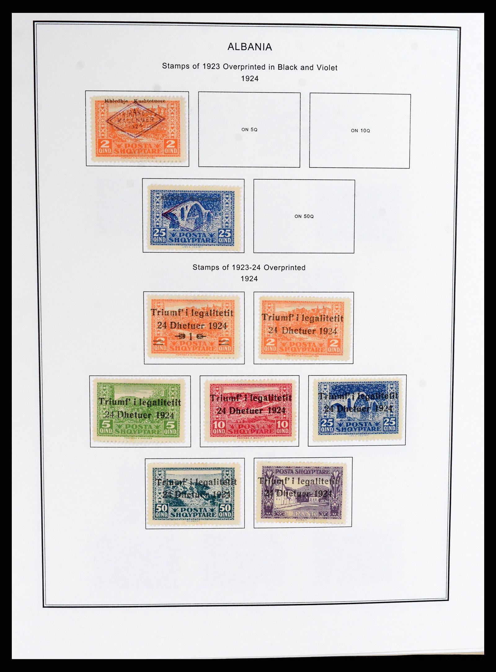 37705 0017 - Postzegelverzameling 37705 Oost Europa 1855-2010.