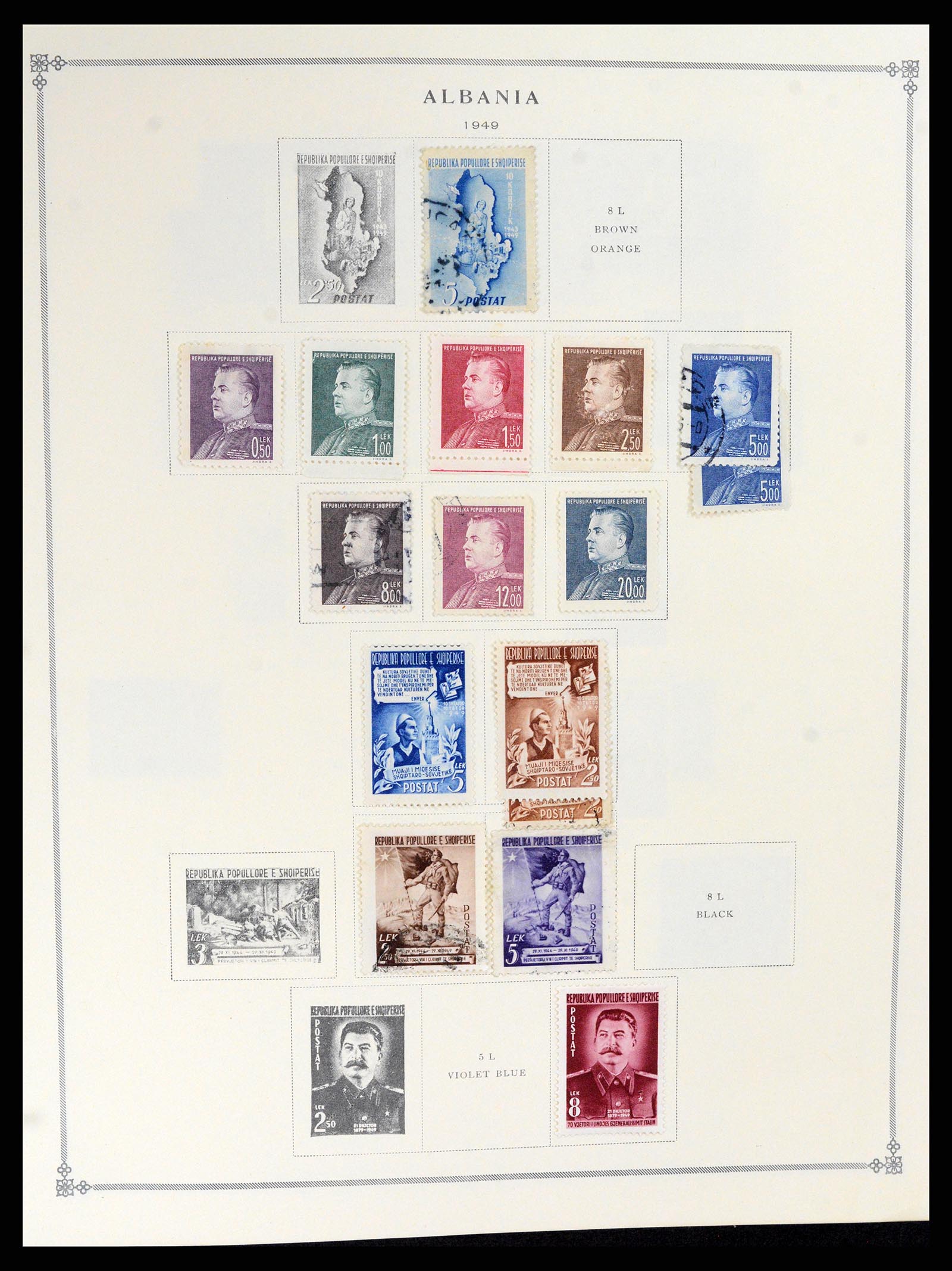 37705 0035 - Stamp collection 37705 Eastern Europe 1855-2010.