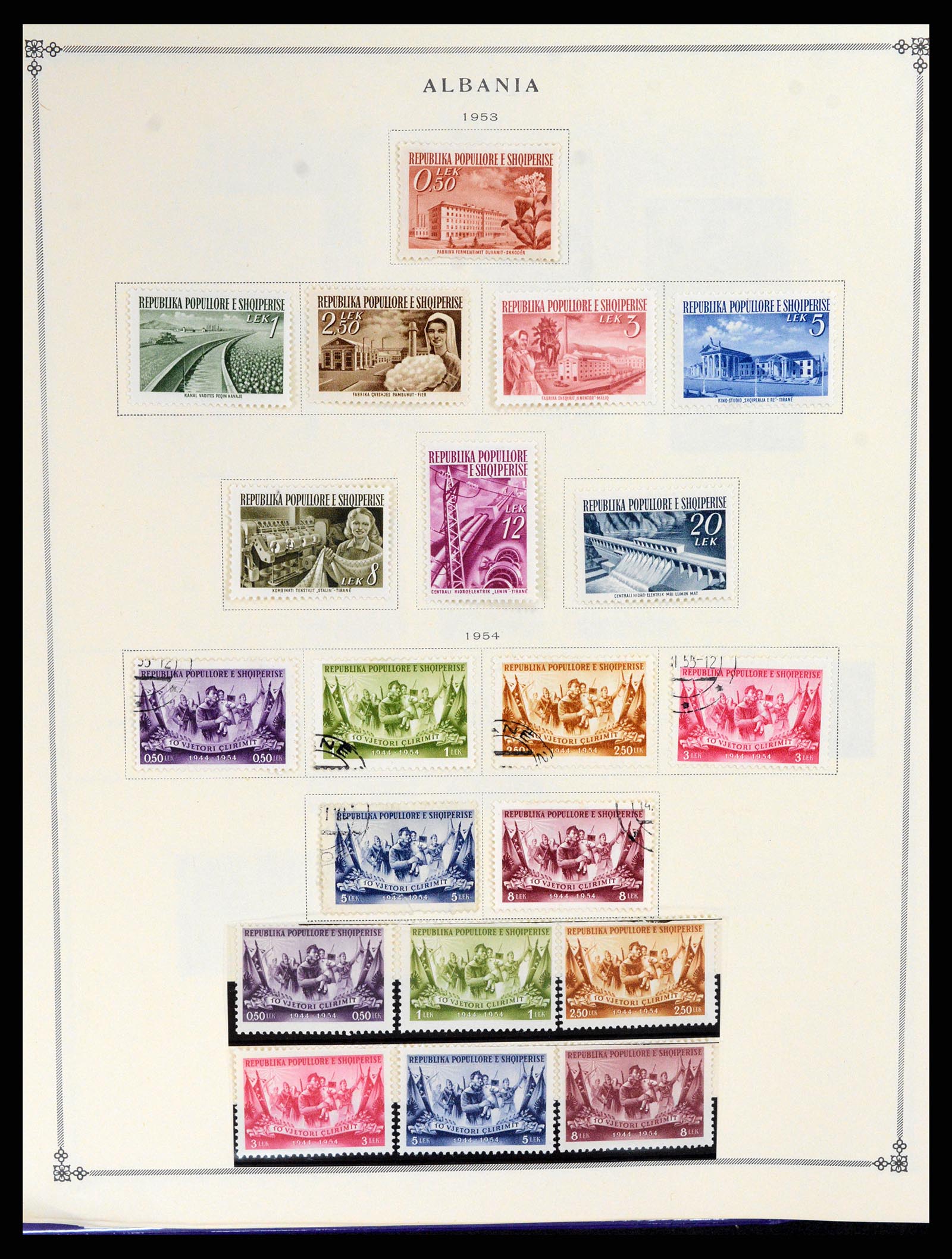 37705 0038 - Stamp collection 37705 Eastern Europe 1855-2010.