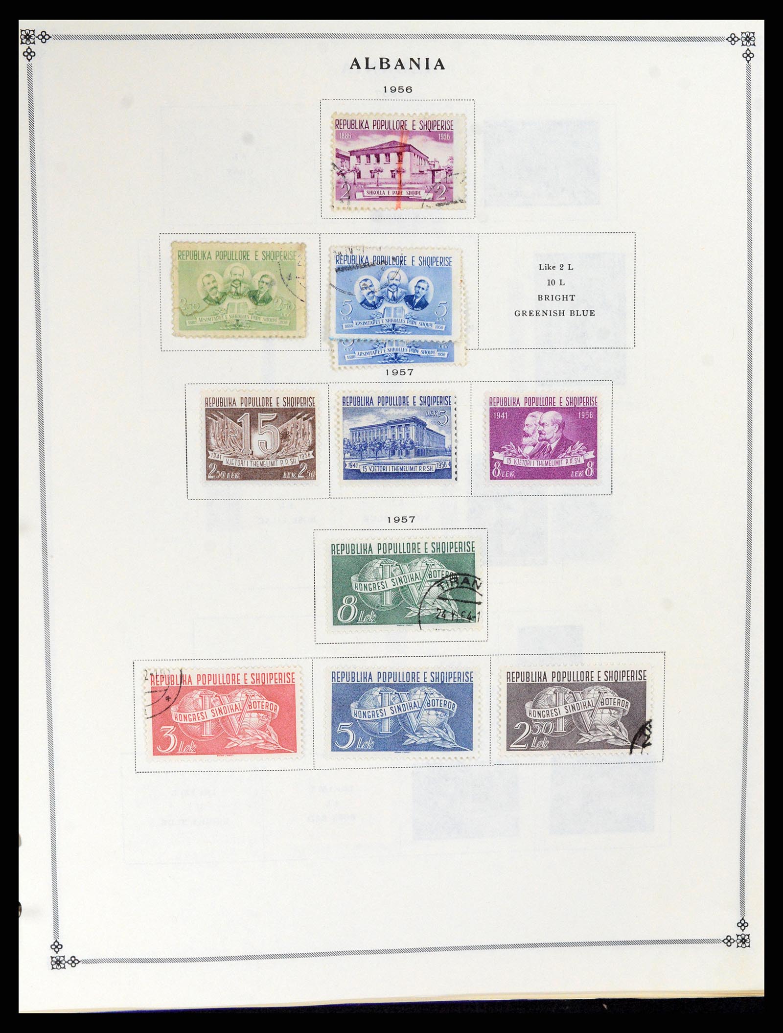37705 0039 - Stamp collection 37705 Eastern Europe 1855-2010.