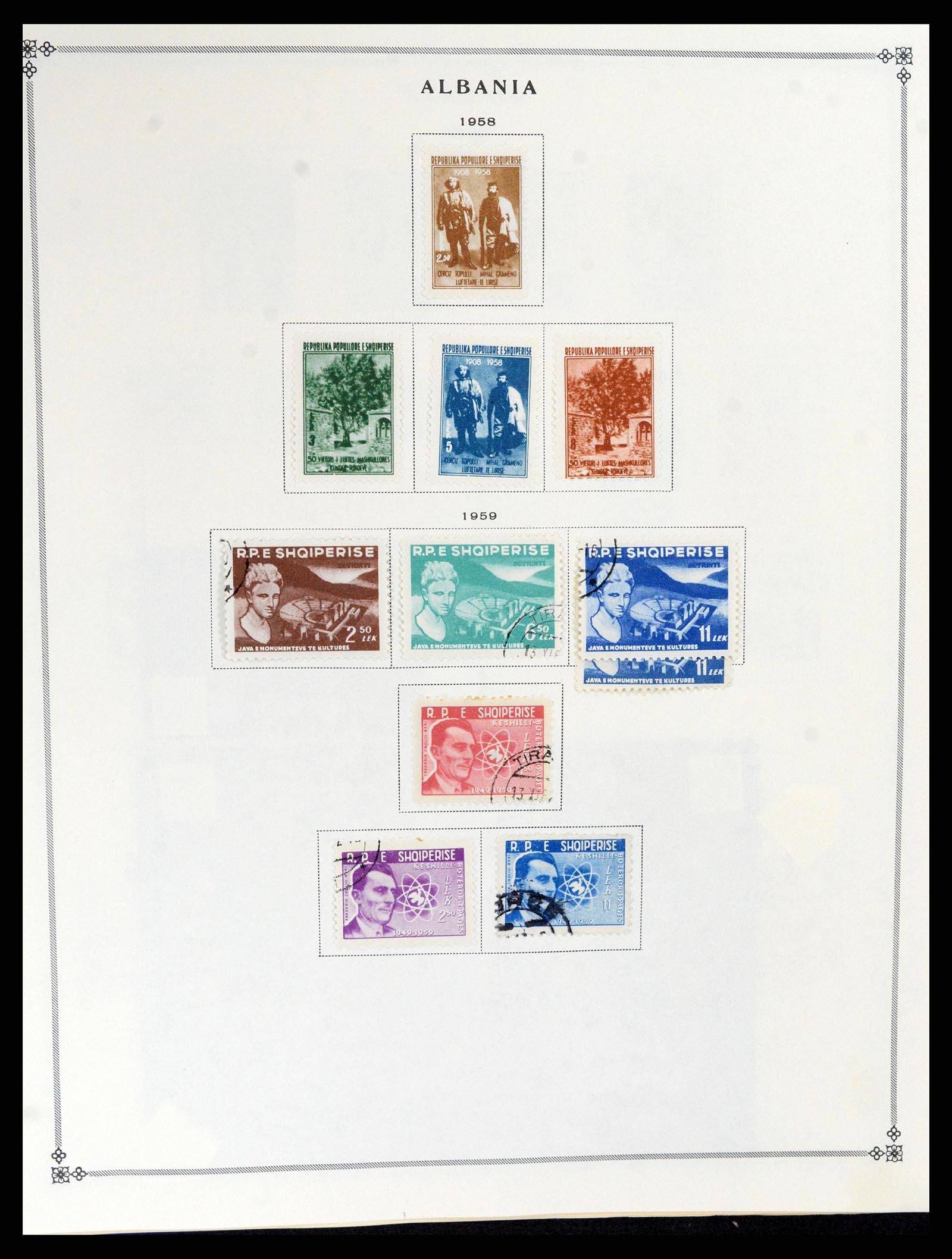 37705 0041 - Postzegelverzameling 37705 Oost Europa 1855-2010.