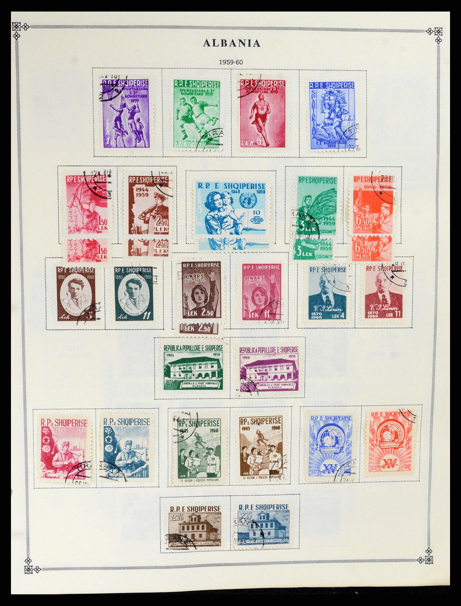 37705 0043 - Postzegelverzameling 37705 Oost Europa 1855-2010.