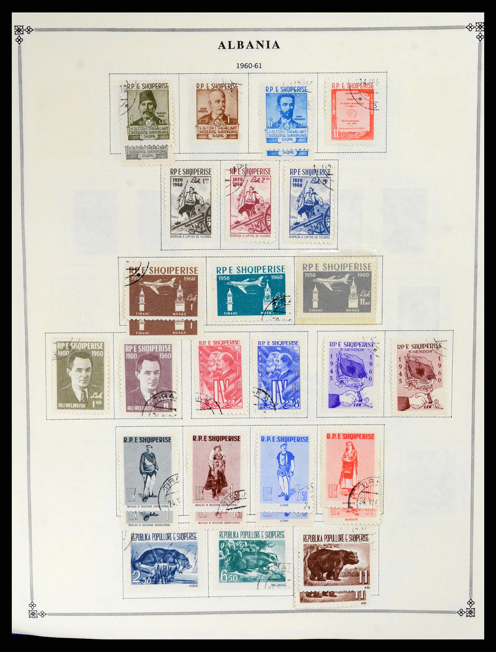 37705 0044 - Postzegelverzameling 37705 Oost Europa 1855-2010.