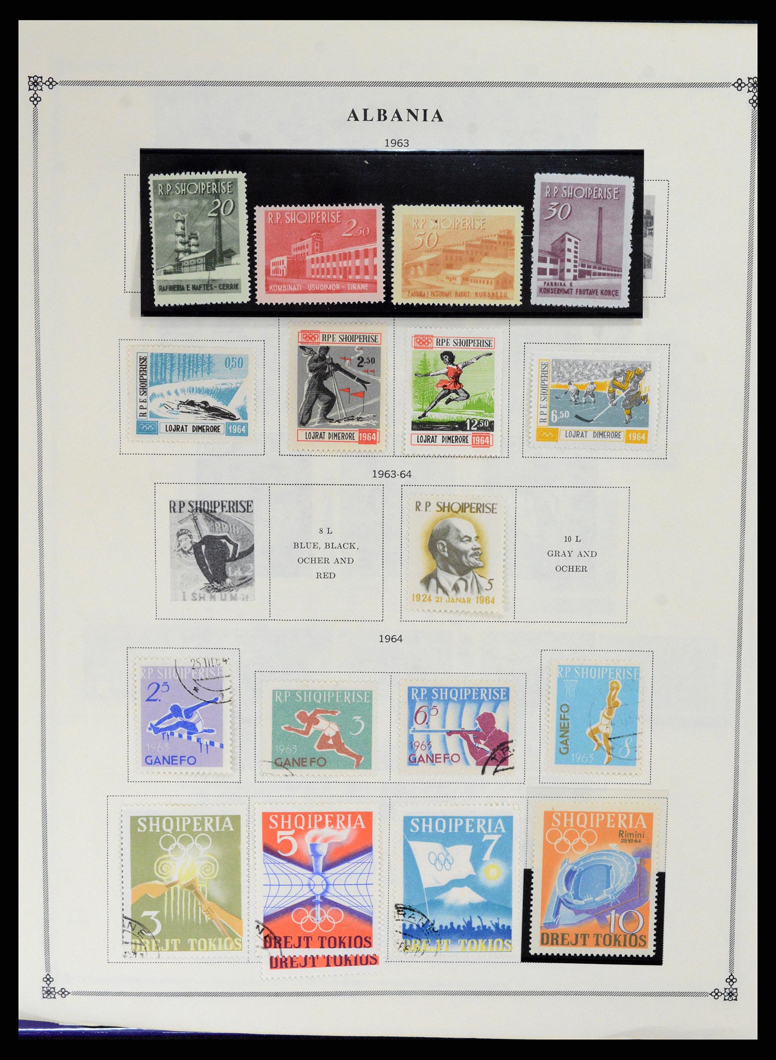 37705 0050 - Stamp collection 37705 Eastern Europe 1855-2010.