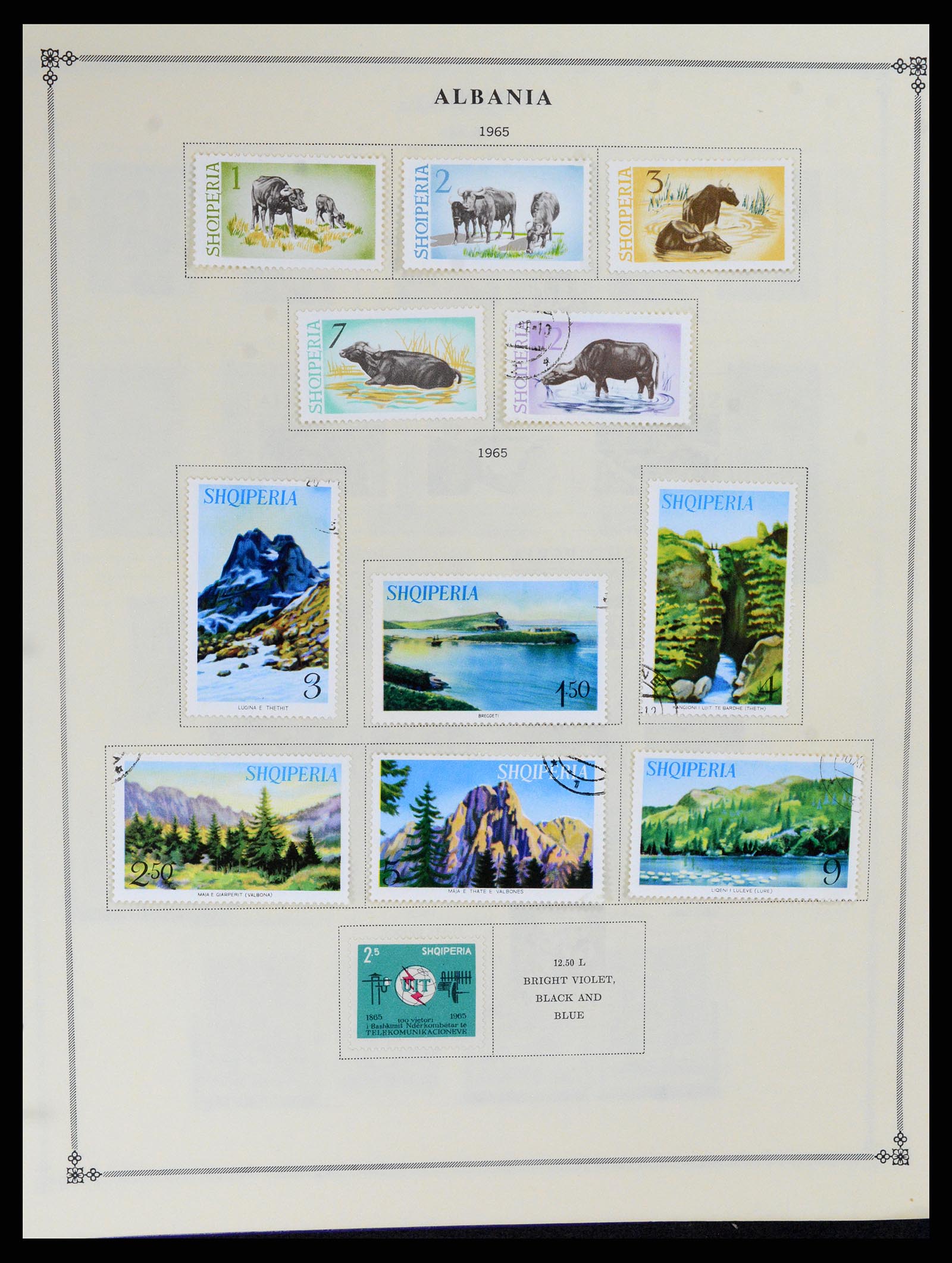 37705 0055 - Postzegelverzameling 37705 Oost Europa 1855-2010.