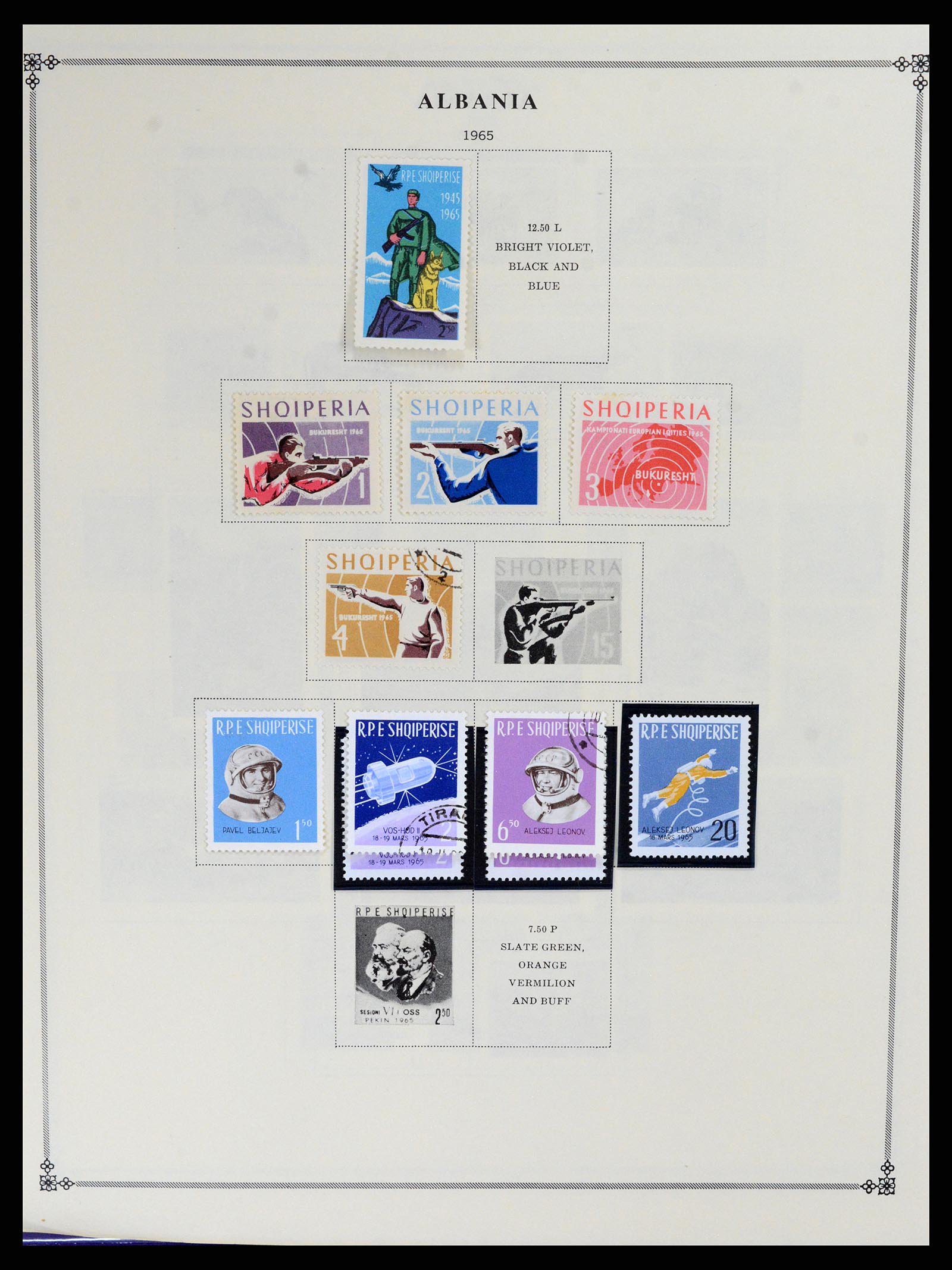 37705 0056 - Stamp collection 37705 Eastern Europe 1855-2010.