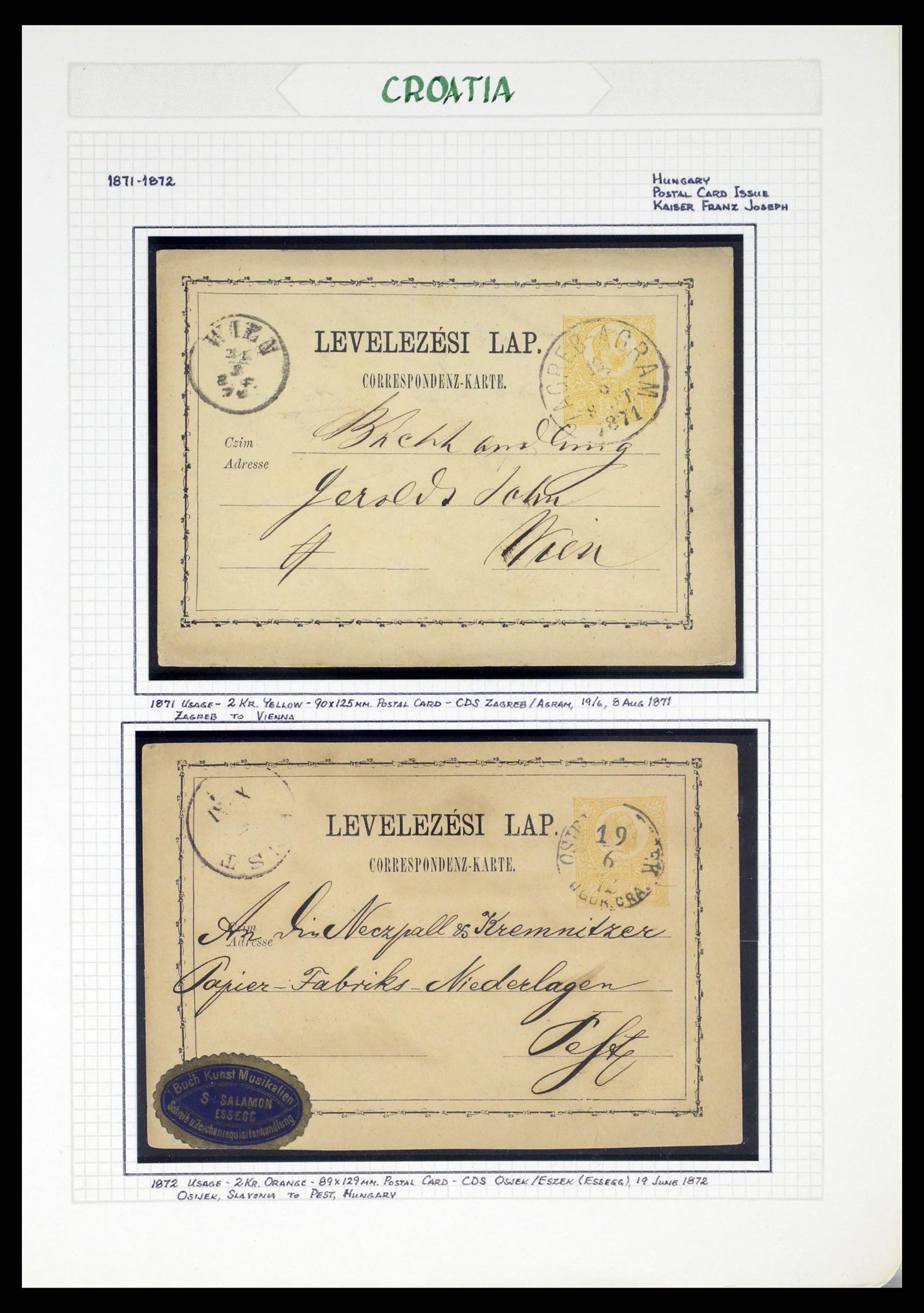 37707 0010 - Postzegelverzameling 37707 Europese landen 1871-1999.