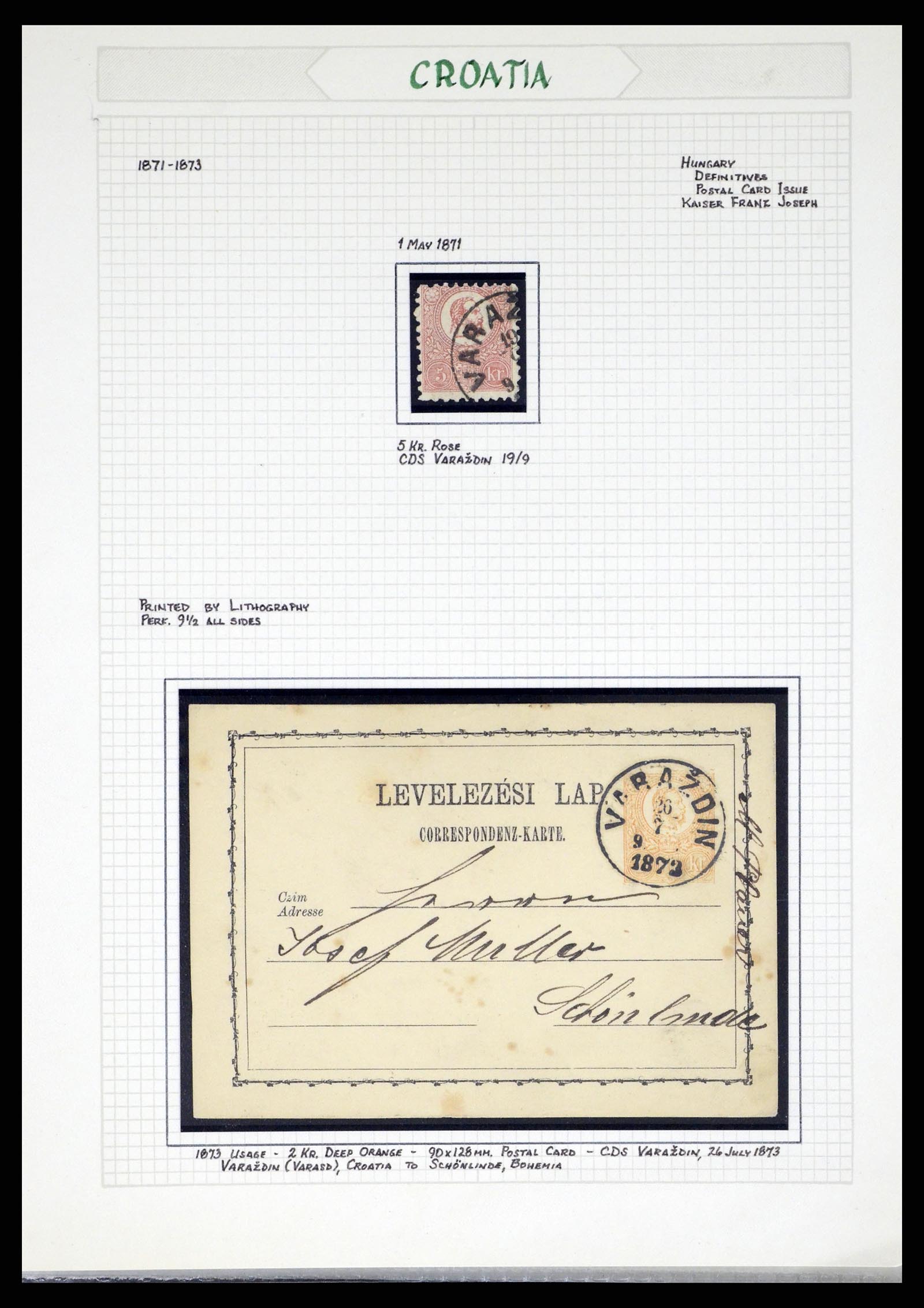 37707 0011 - Postzegelverzameling 37707 Europese landen 1871-1999.