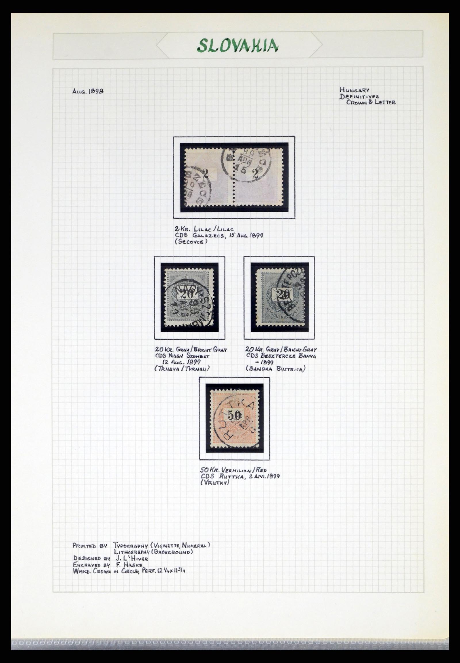 37707 0031 - Stamp collection 37707 European countries 1871-1999.
