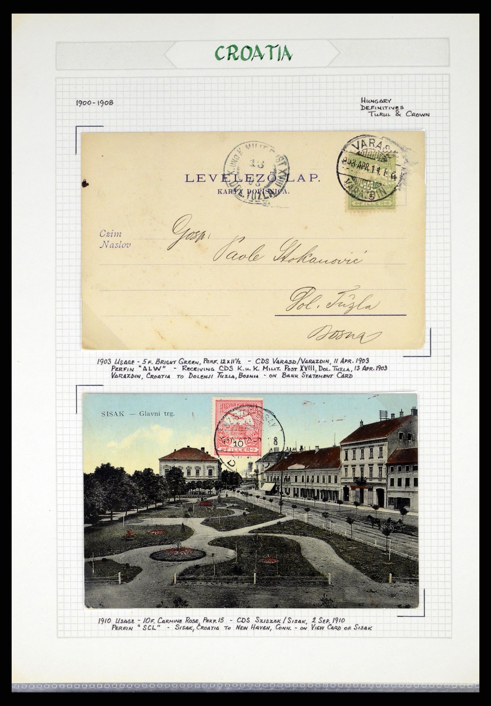 37707 0034 - Stamp collection 37707 European countries 1871-1999.