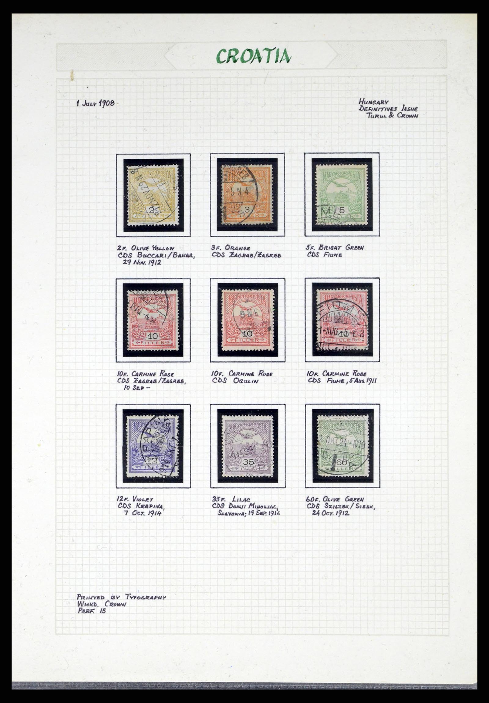 37707 0038 - Stamp collection 37707 European countries 1871-1999.