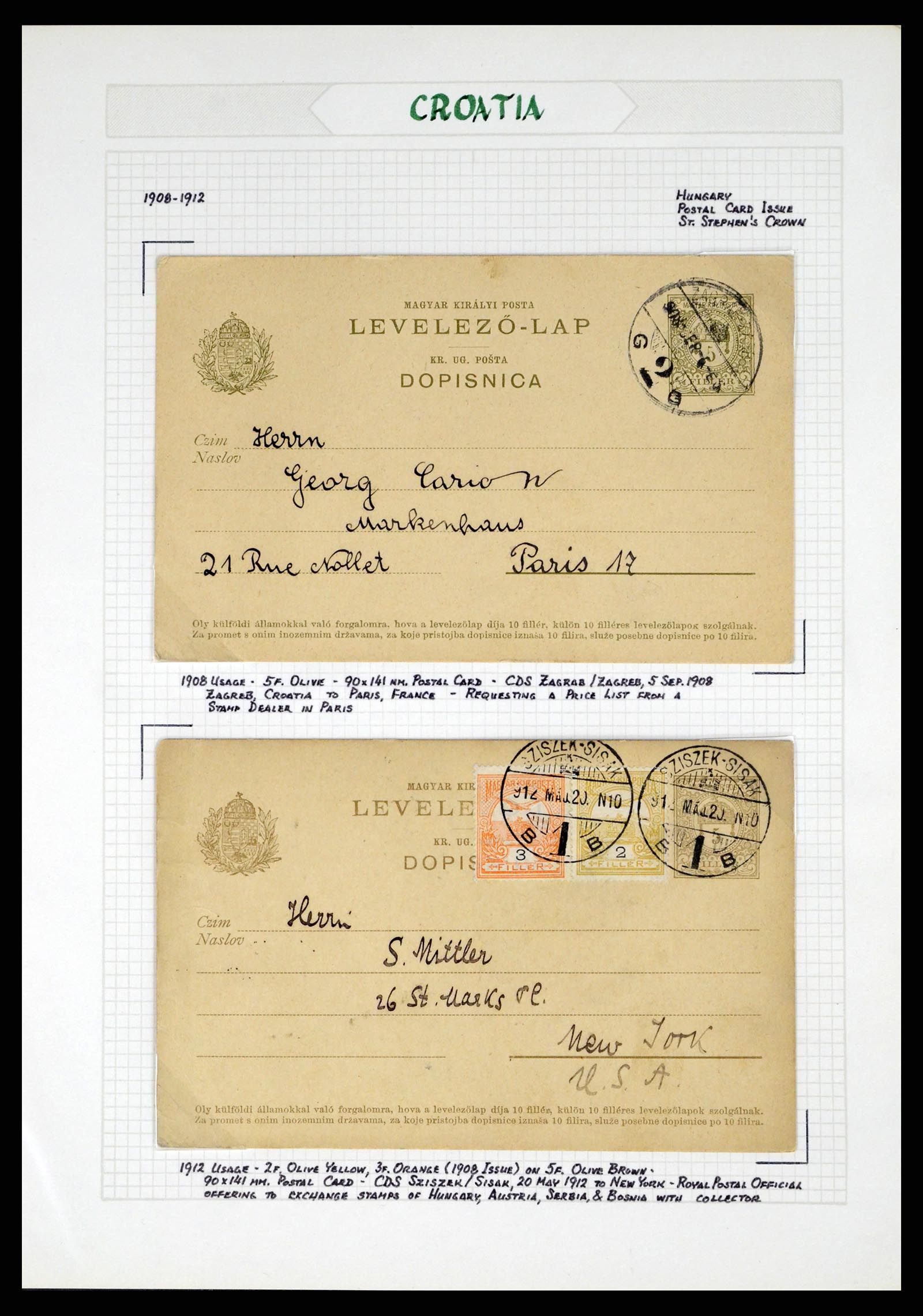 37707 0039 - Stamp collection 37707 European countries 1871-1999.