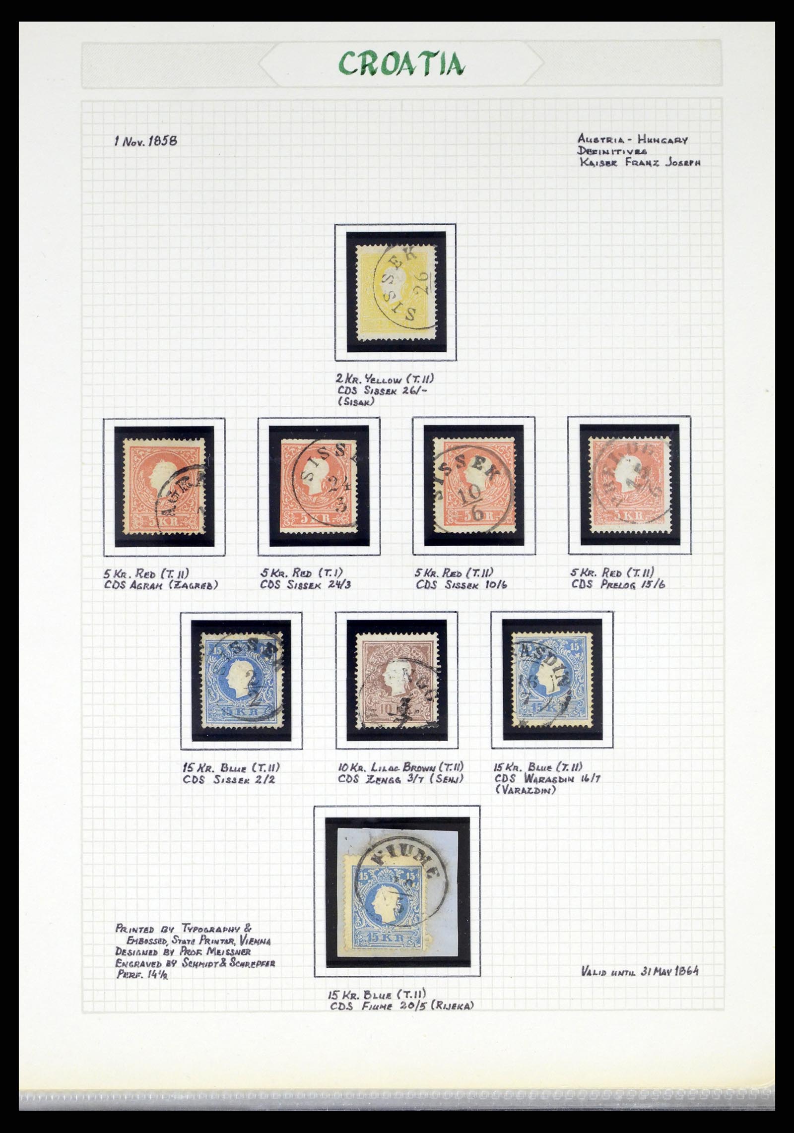 37707 0064 - Postzegelverzameling 37707 Europese landen 1871-1999.