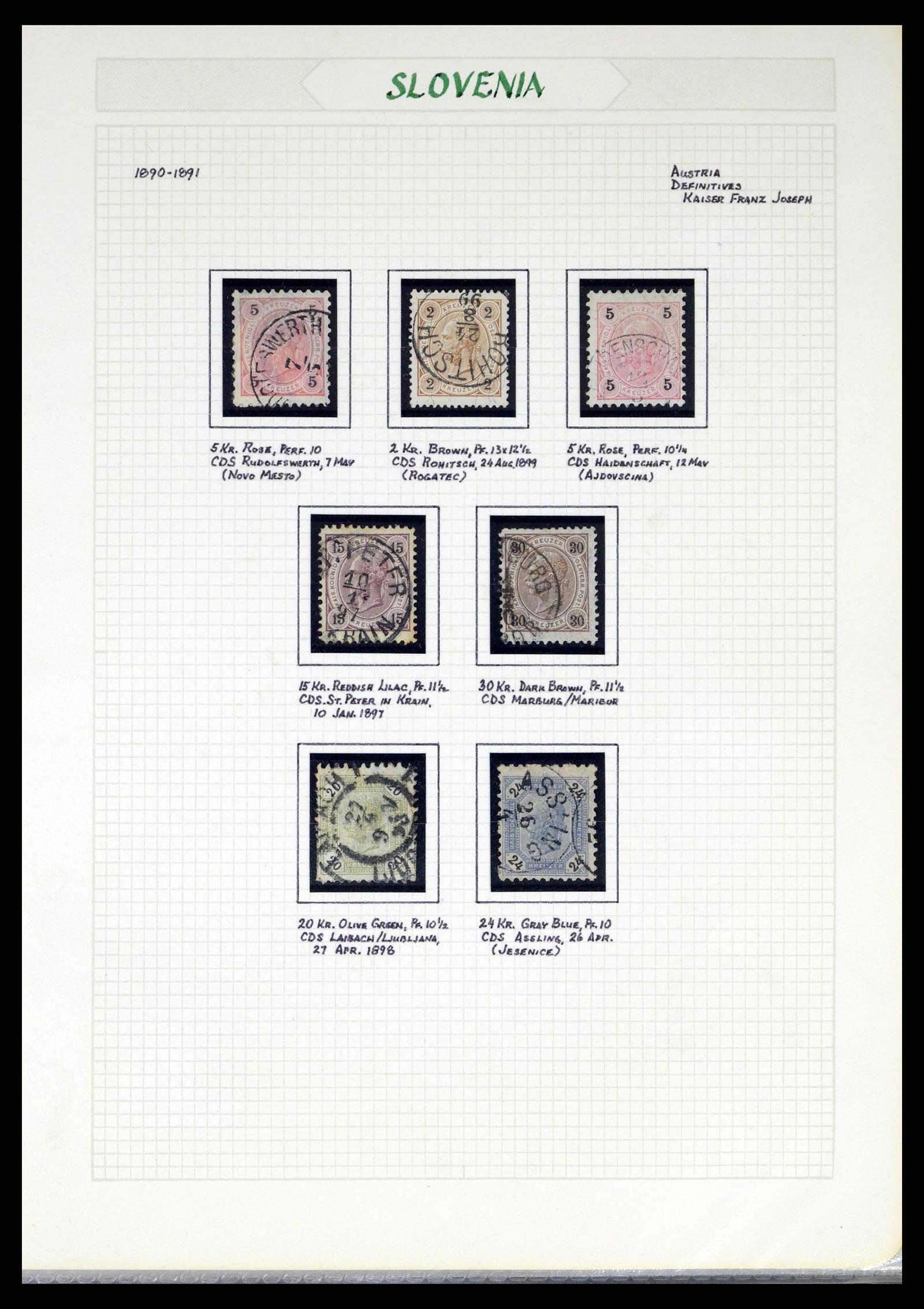 37707 0072 - Postzegelverzameling 37707 Europese landen 1871-1999.