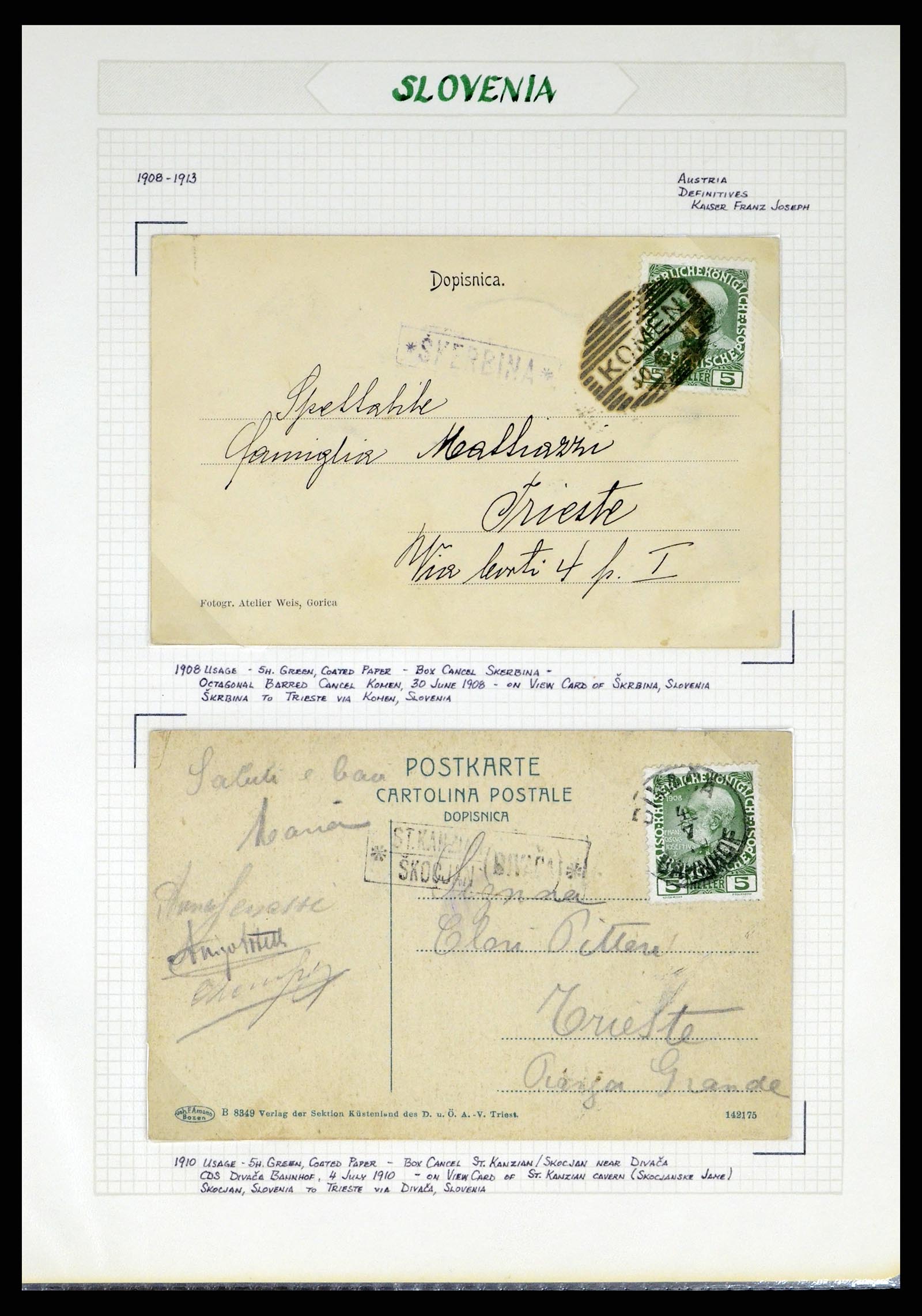 37707 0081 - Postzegelverzameling 37707 Europese landen 1871-1999.