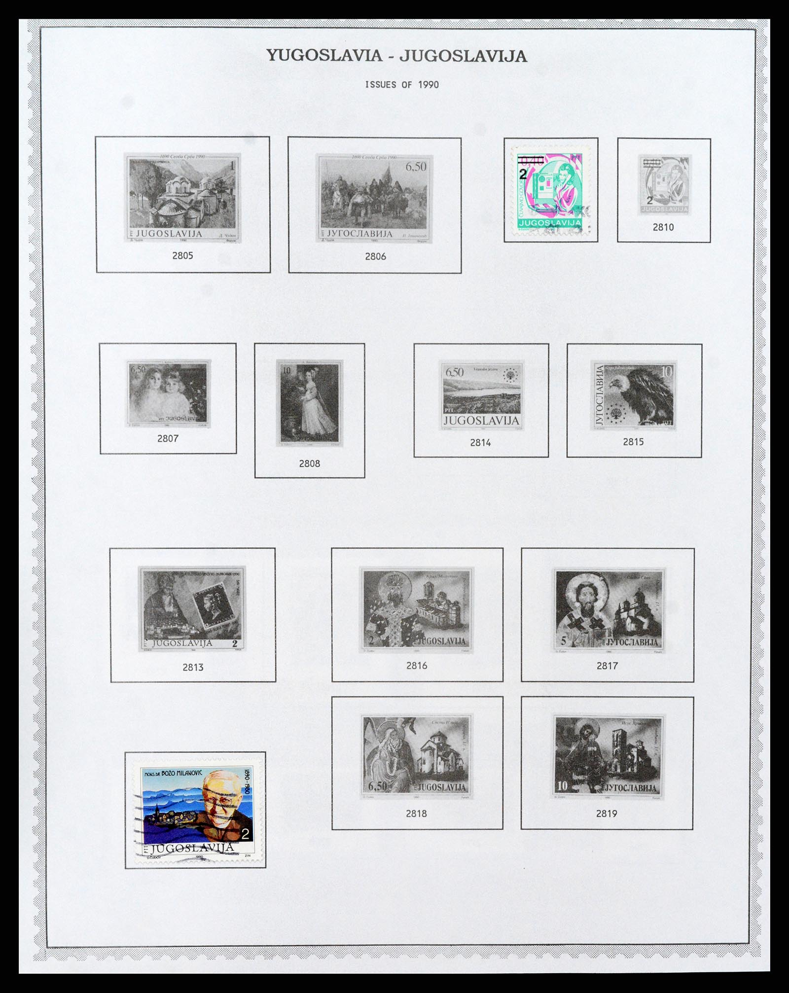 37707 1222 - Postzegelverzameling 37707 Europese landen 1871-1999.