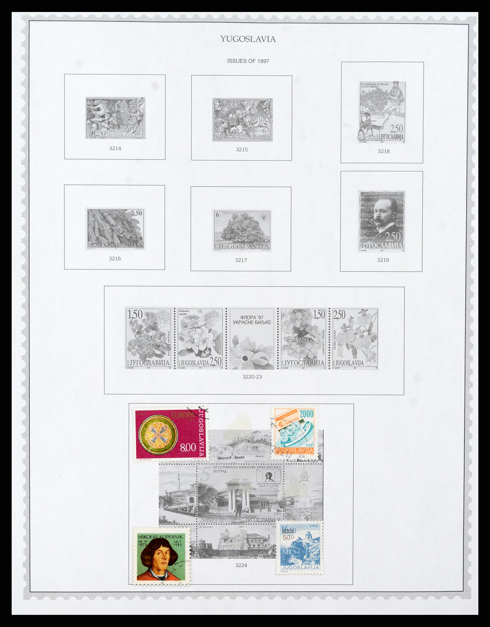 37707 1230 - Postzegelverzameling 37707 Europese landen 1871-1999.