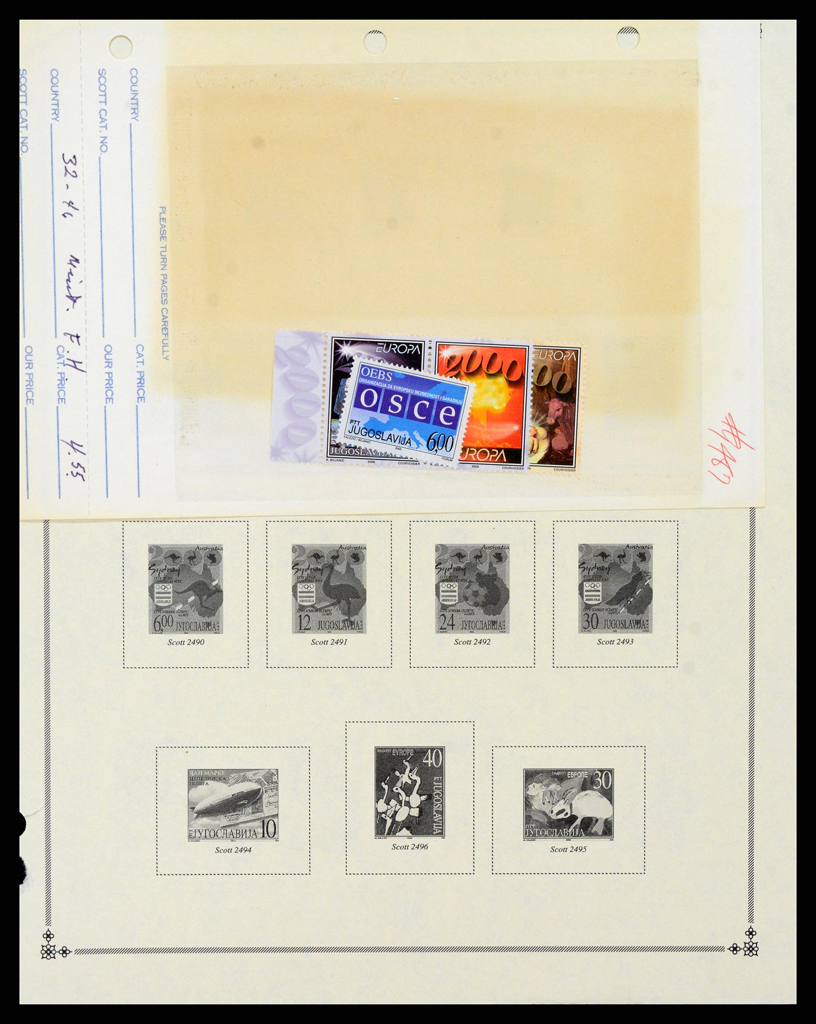 37707 1231 - Postzegelverzameling 37707 Europese landen 1871-1999.