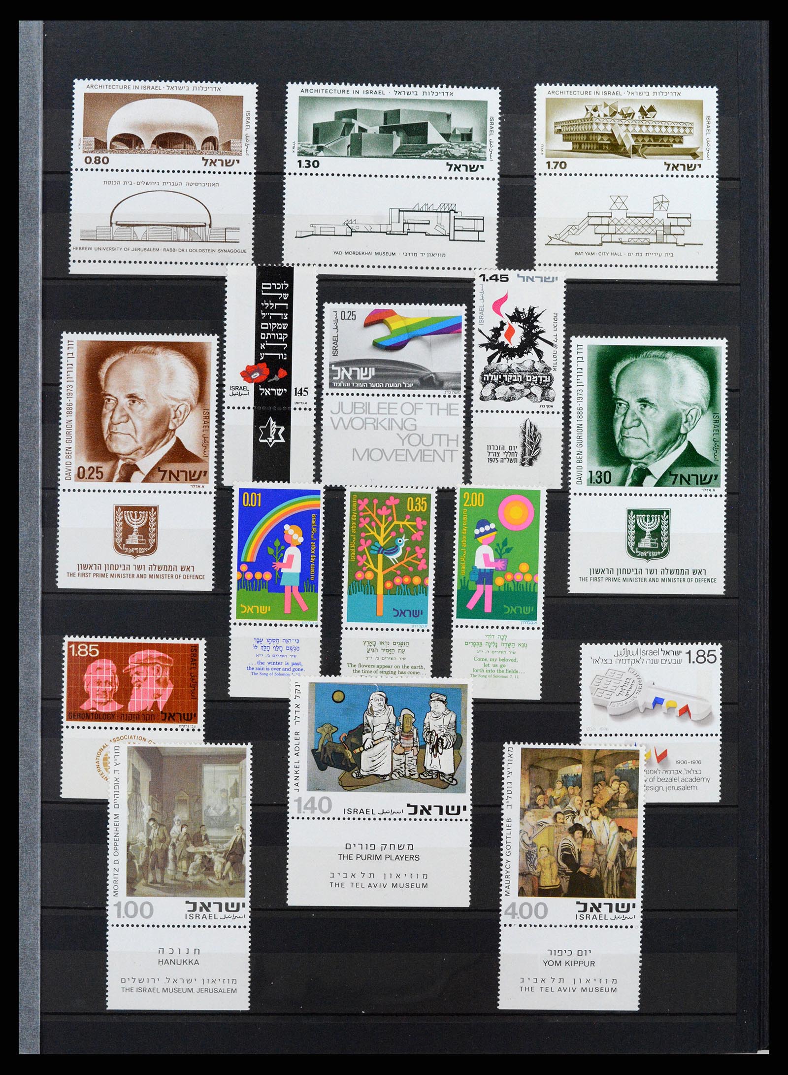 37709 037 - Postzegelverzameling 37709 Israël 1948-2020!!!