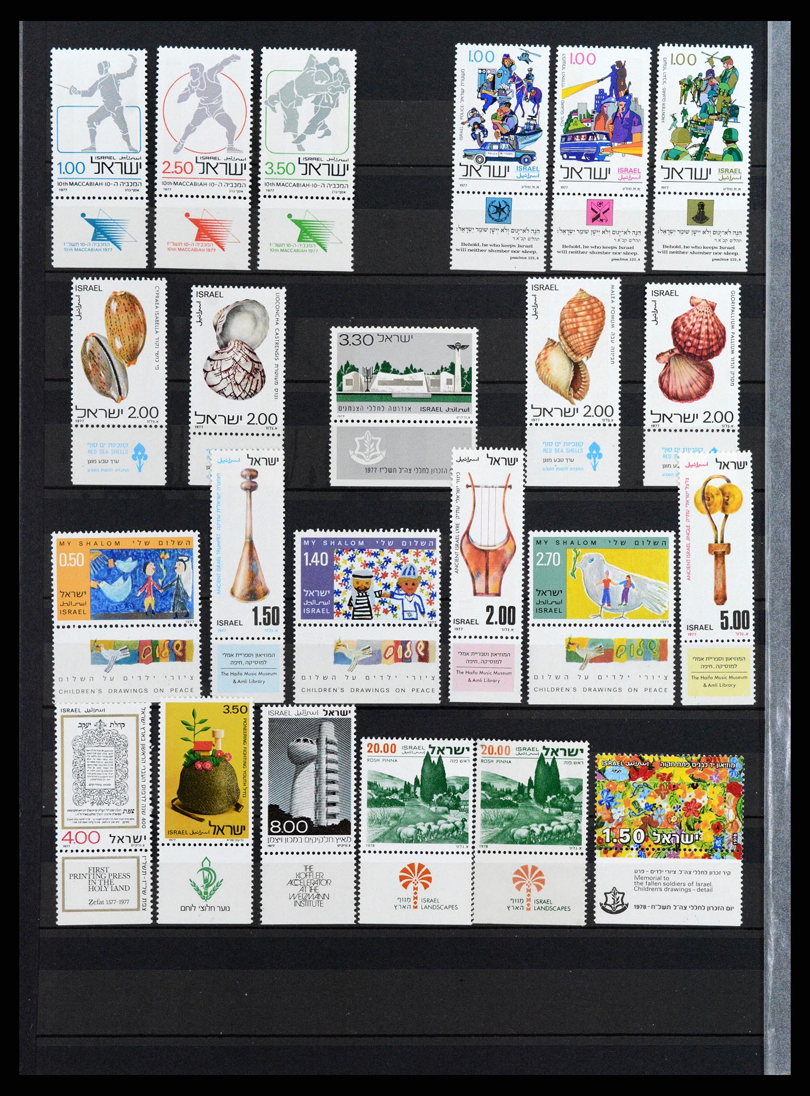 37709 042 - Postzegelverzameling 37709 Israël 1948-2020!!!