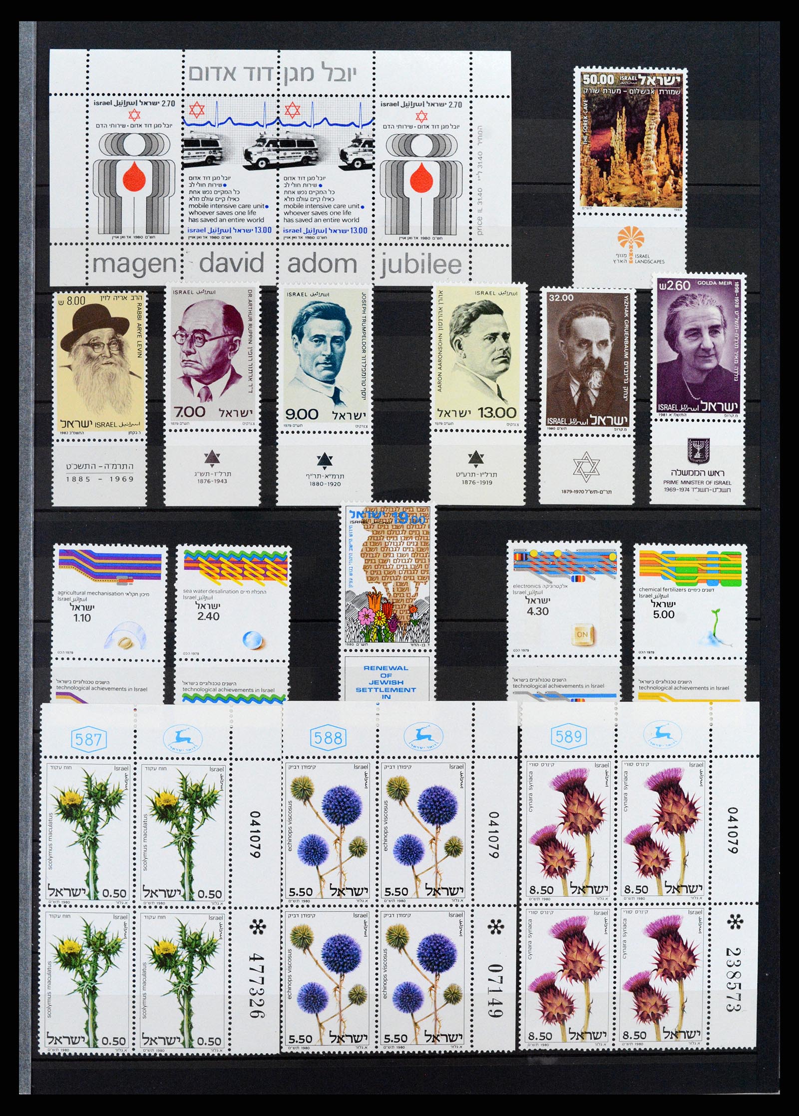 37709 047 - Postzegelverzameling 37709 Israël 1948-2020!!!