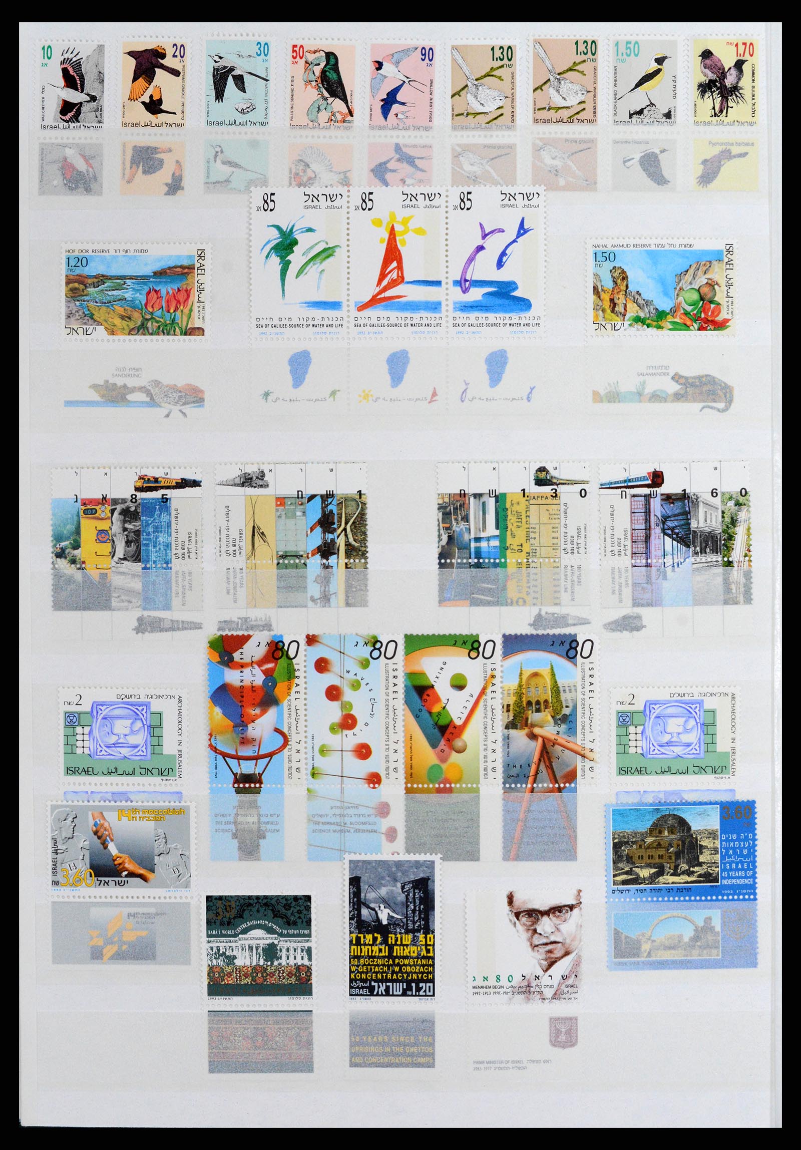 37709 071 - Postzegelverzameling 37709 Israël 1948-2020!!!