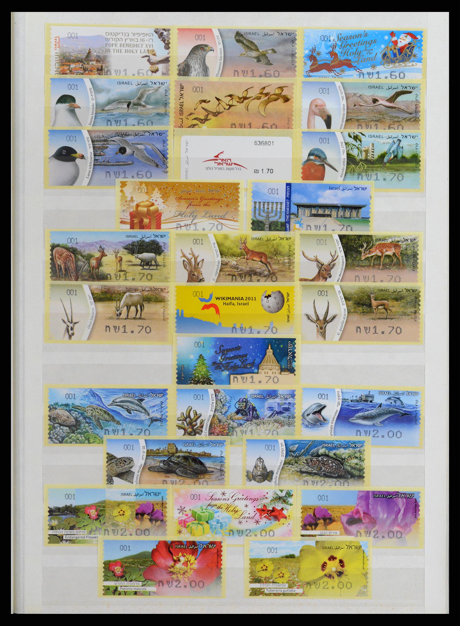 37709 165 - Postzegelverzameling 37709 Israël 1948-2020!!!