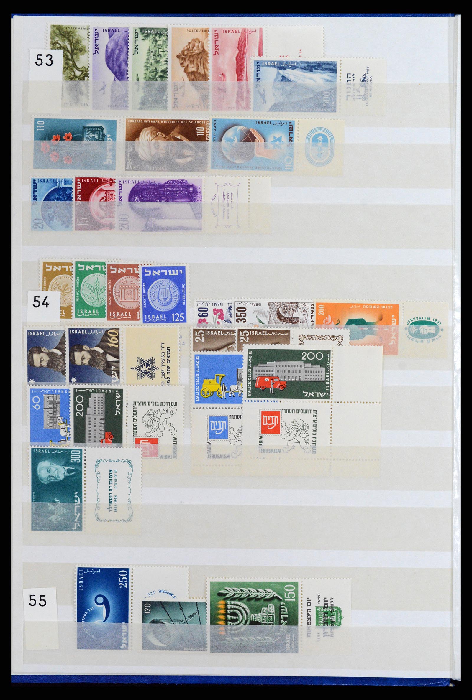 37709 179 - Postzegelverzameling 37709 Israël 1948-2020!!!