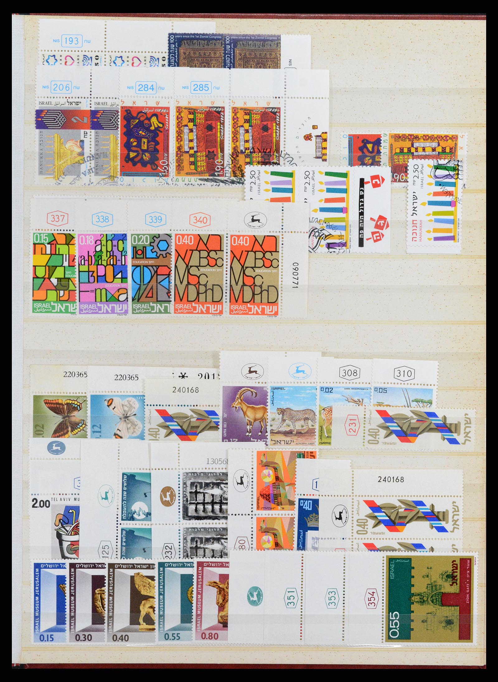37709 252 - Postzegelverzameling 37709 Israël 1948-2020!!!
