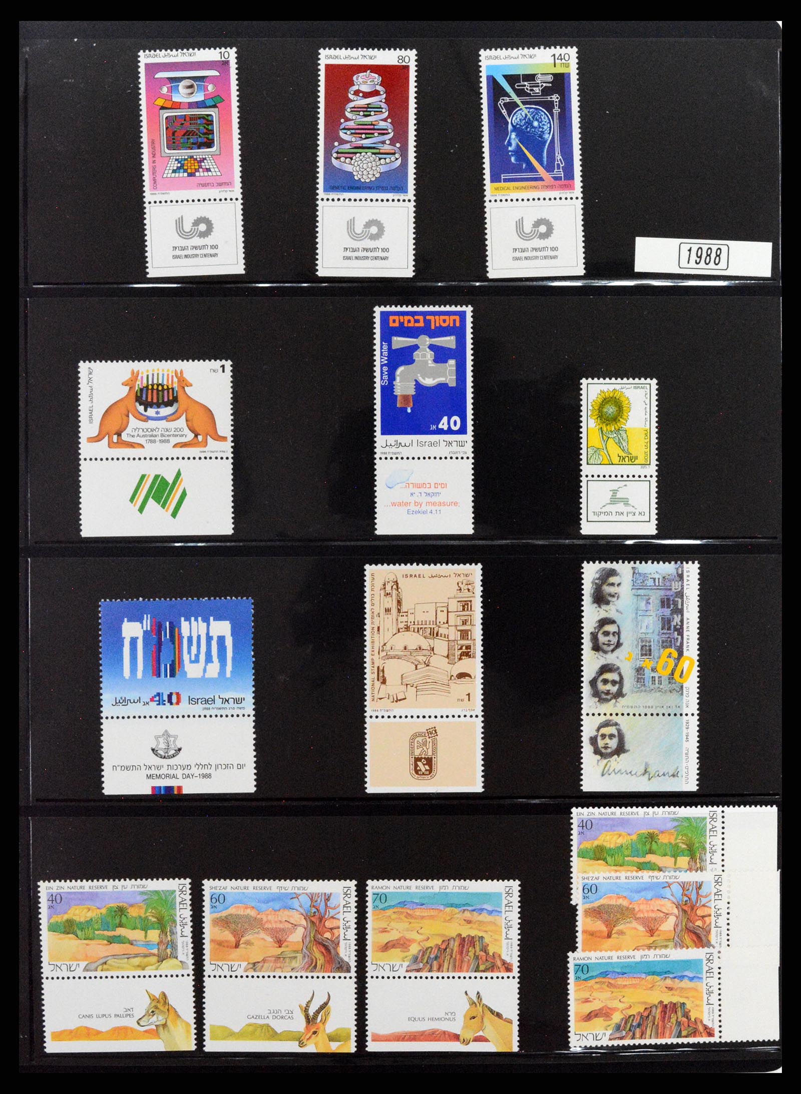 37712 050 - Postzegelverzameling 37712 Israël 1980-2014.