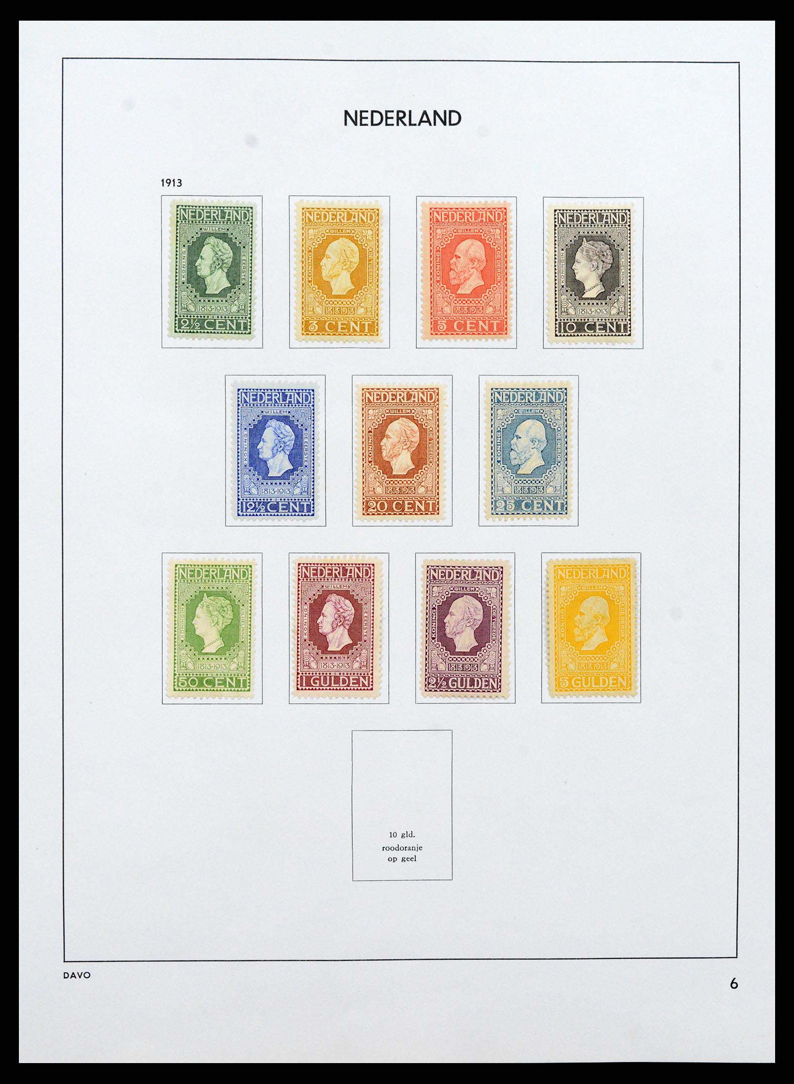 37713 006 - Postzegelverzameling 37713 Nederland 1864-1980.