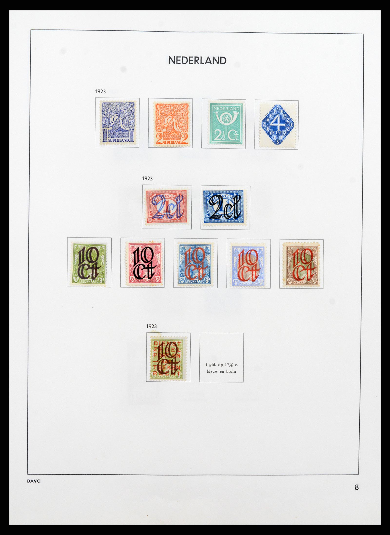 37713 008 - Postzegelverzameling 37713 Nederland 1864-1980.