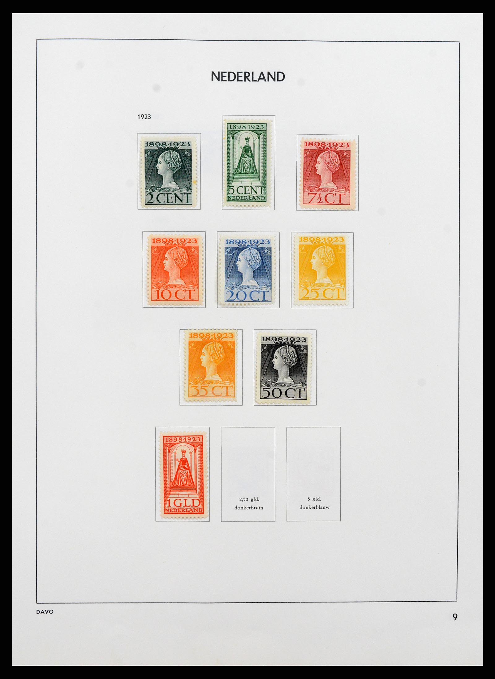 37713 009 - Postzegelverzameling 37713 Nederland 1864-1980.