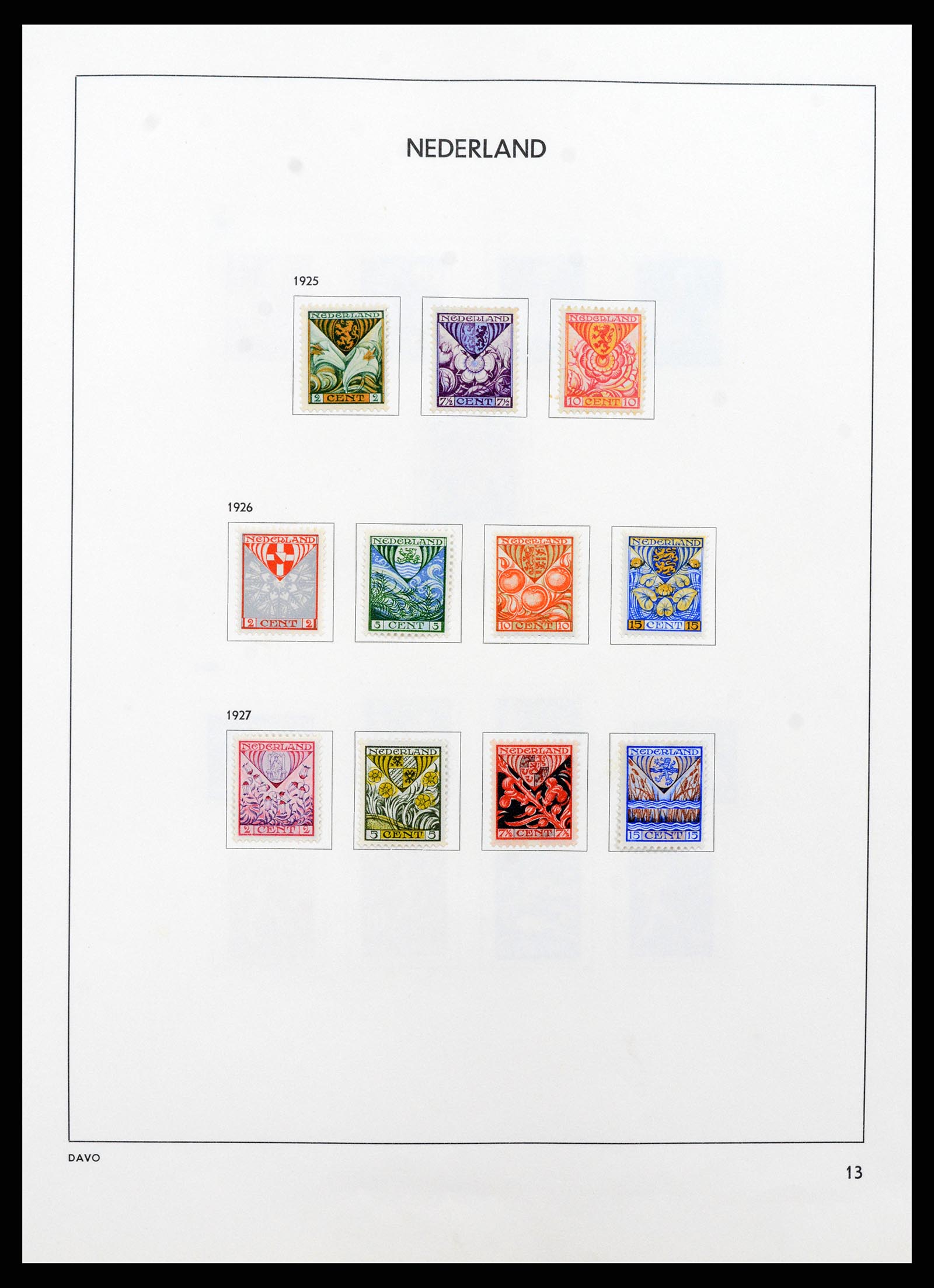 37713 013 - Postzegelverzameling 37713 Nederland 1864-1980.