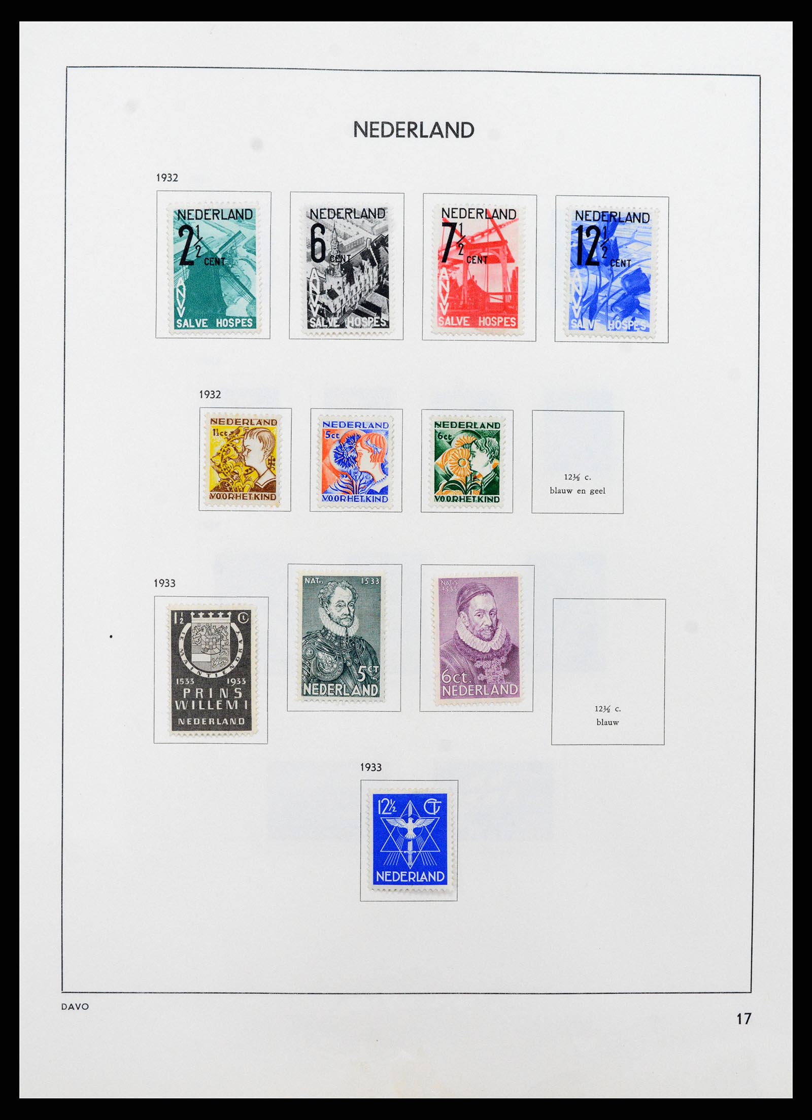 37713 017 - Postzegelverzameling 37713 Nederland 1864-1980.