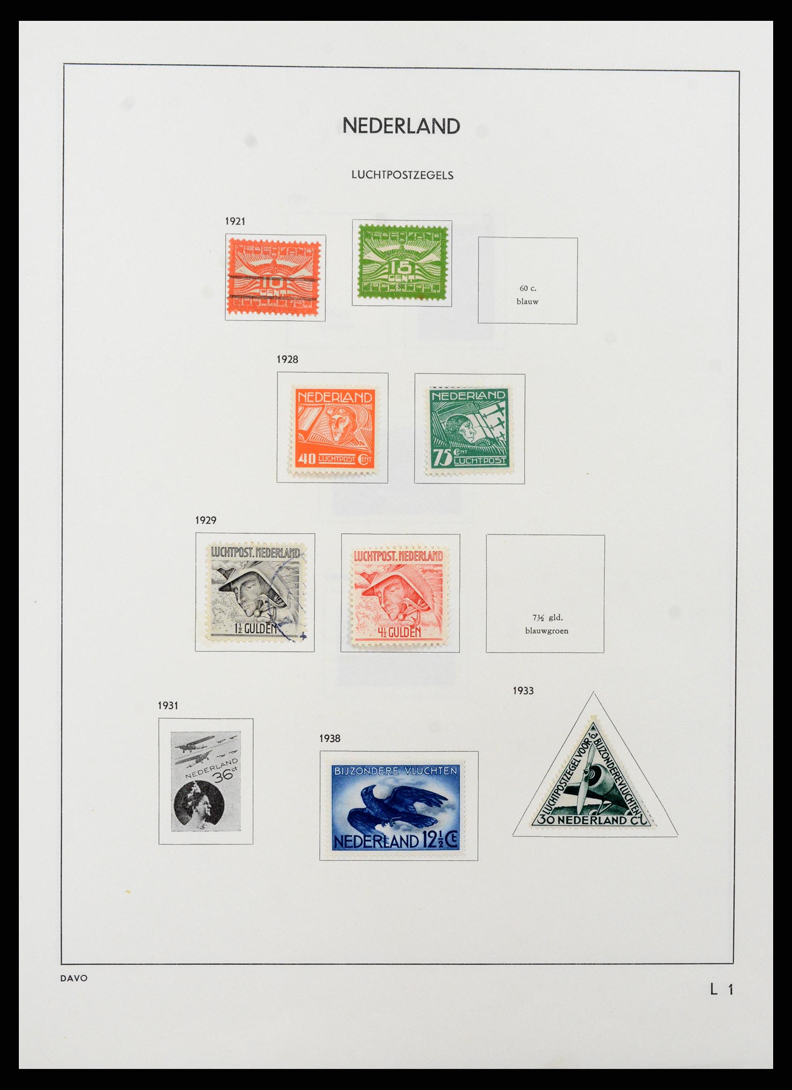 37713 090 - Postzegelverzameling 37713 Nederland 1864-1980.