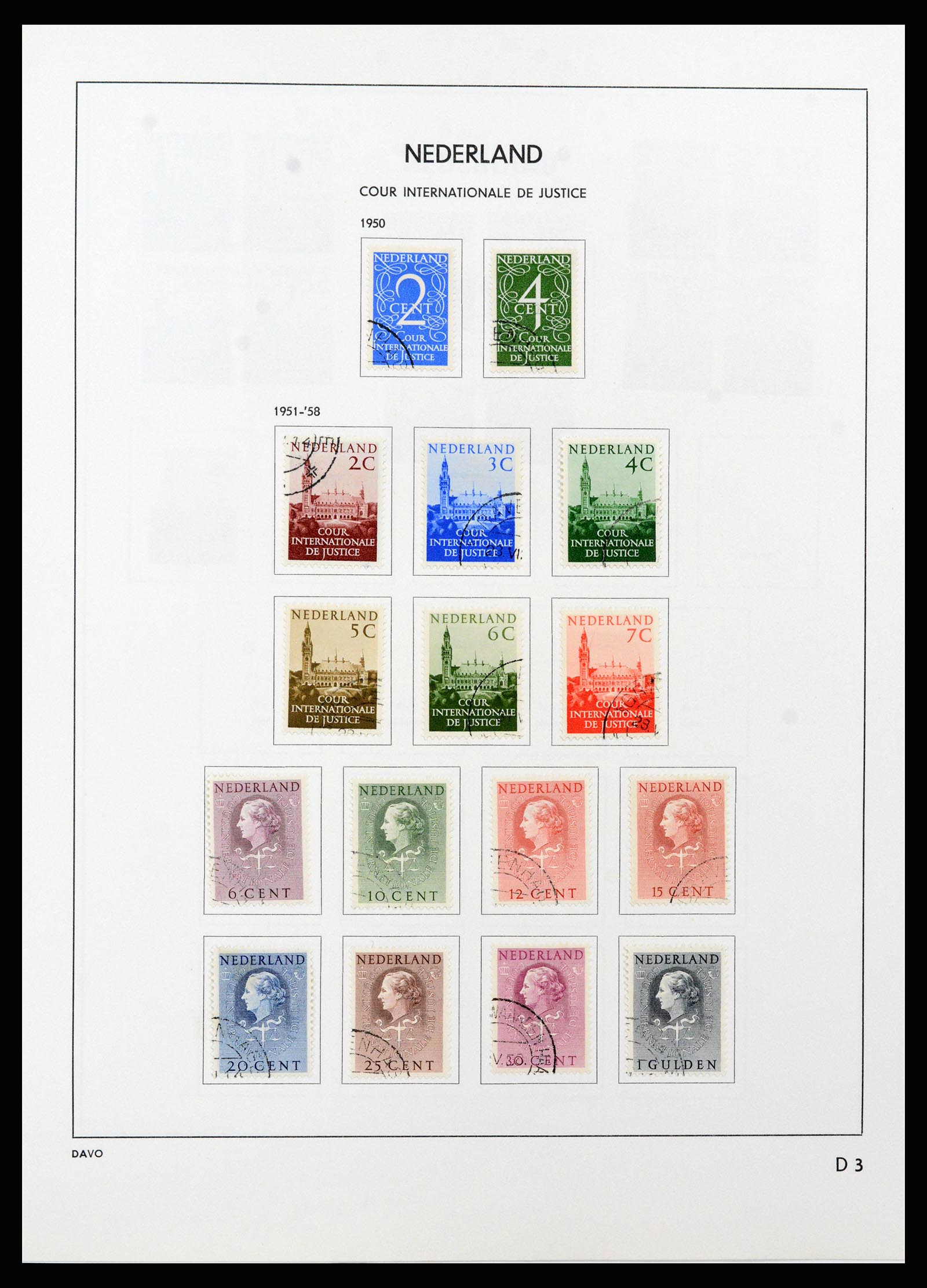 37713 098 - Postzegelverzameling 37713 Nederland 1864-1980.