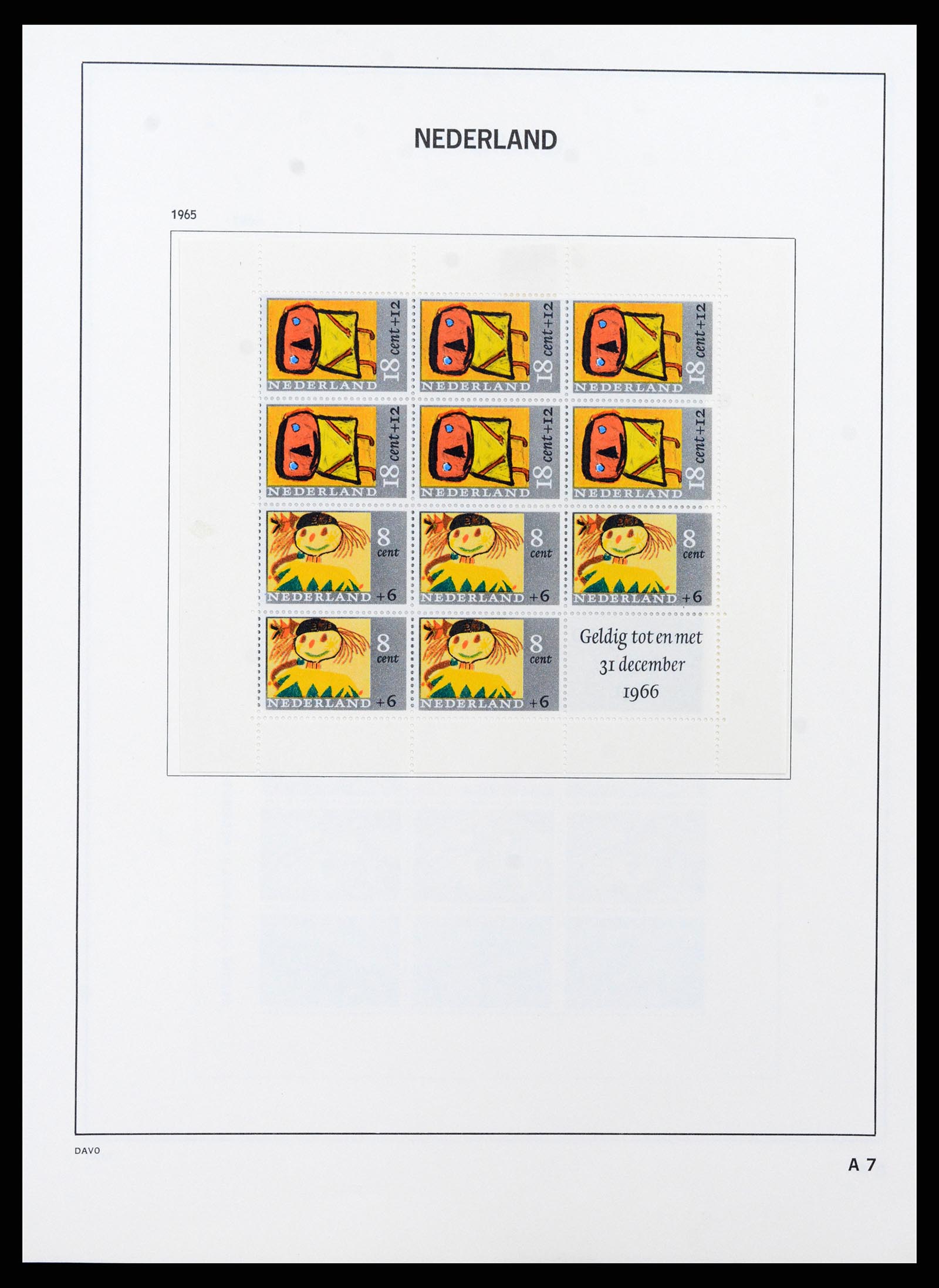 37713 103 - Postzegelverzameling 37713 Nederland 1864-1980.