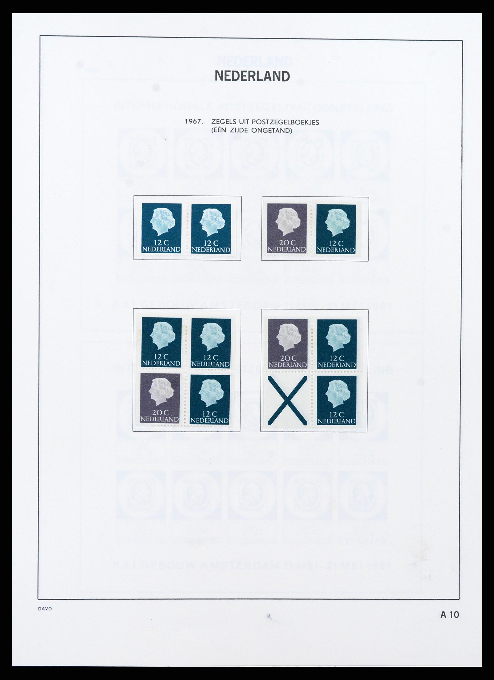 37713 106 - Postzegelverzameling 37713 Nederland 1864-1980.
