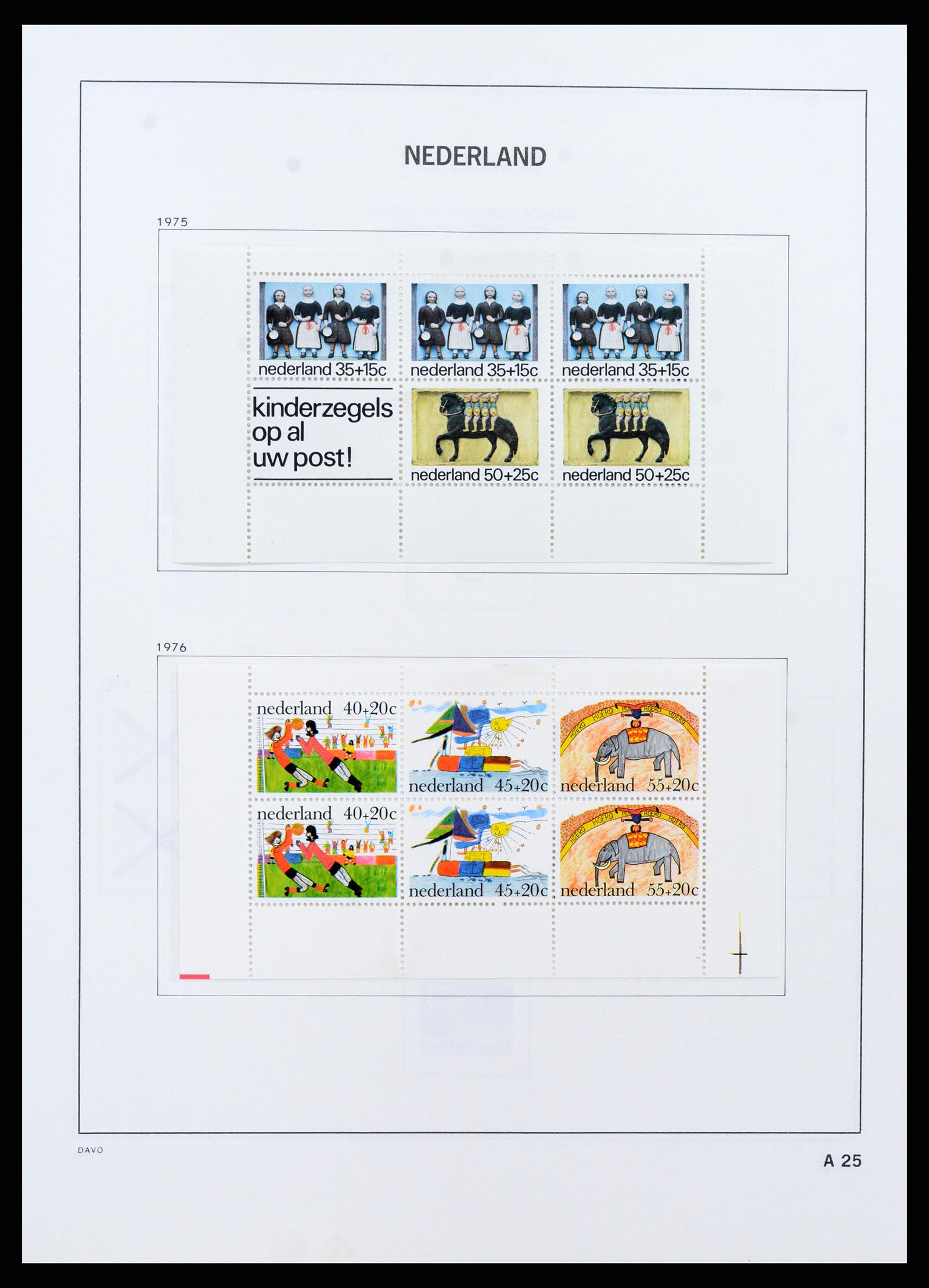37713 118 - Postzegelverzameling 37713 Nederland 1864-1980.