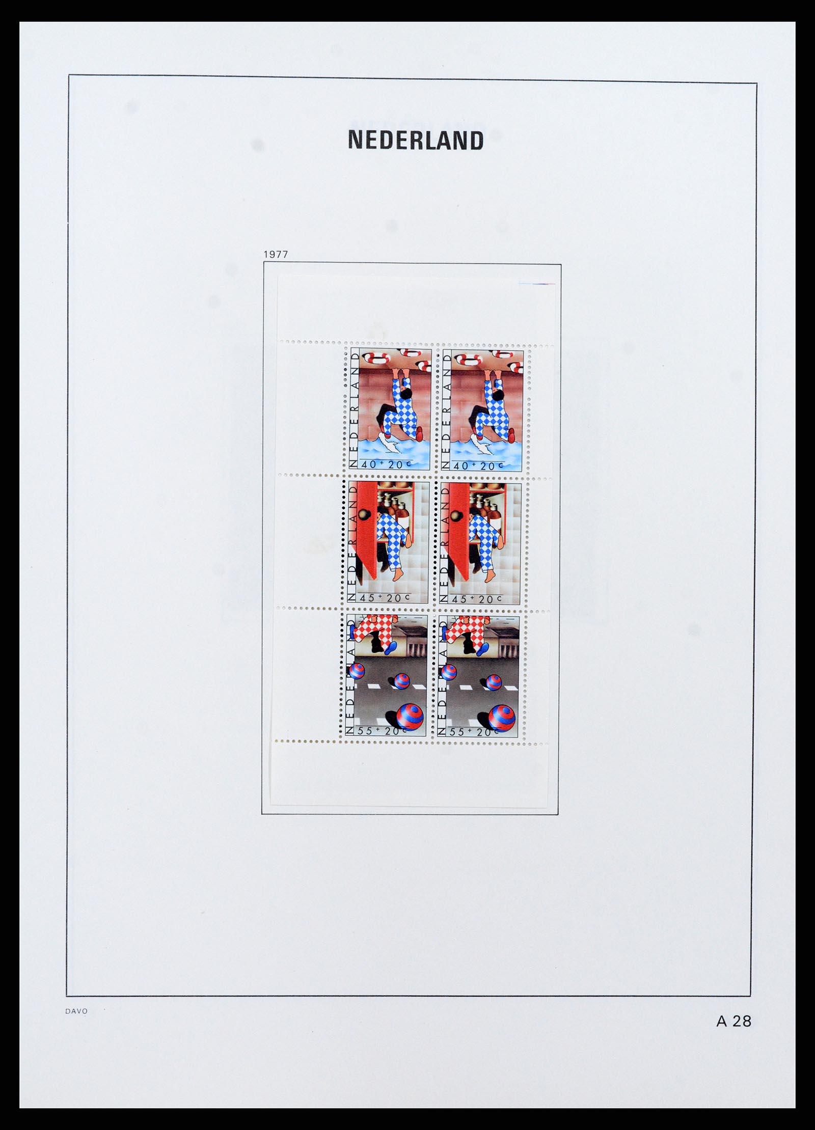 37713 119 - Postzegelverzameling 37713 Nederland 1864-1980.