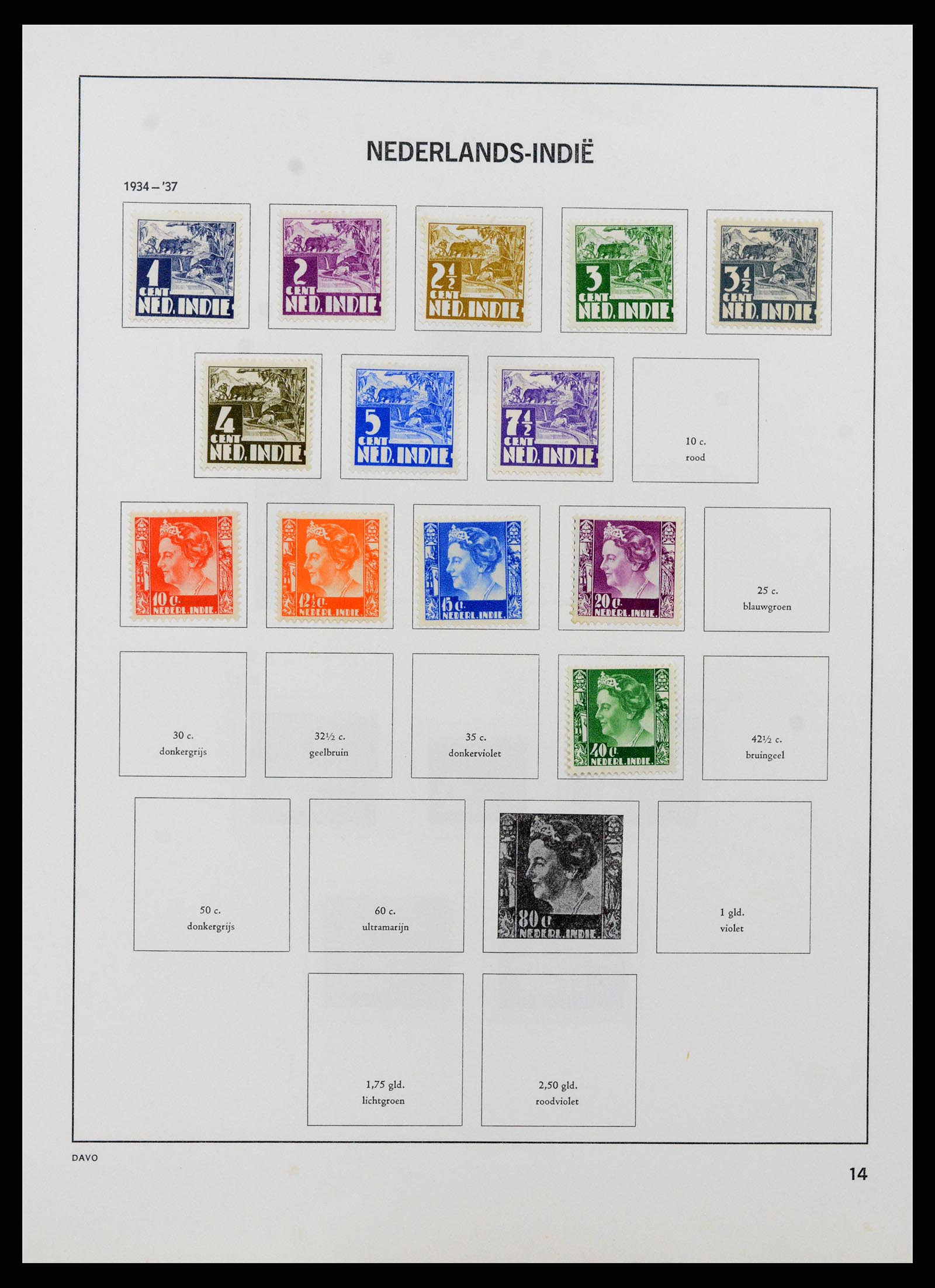 37713 135 - Stamp collection 37713 Netherlands 1864-1980.