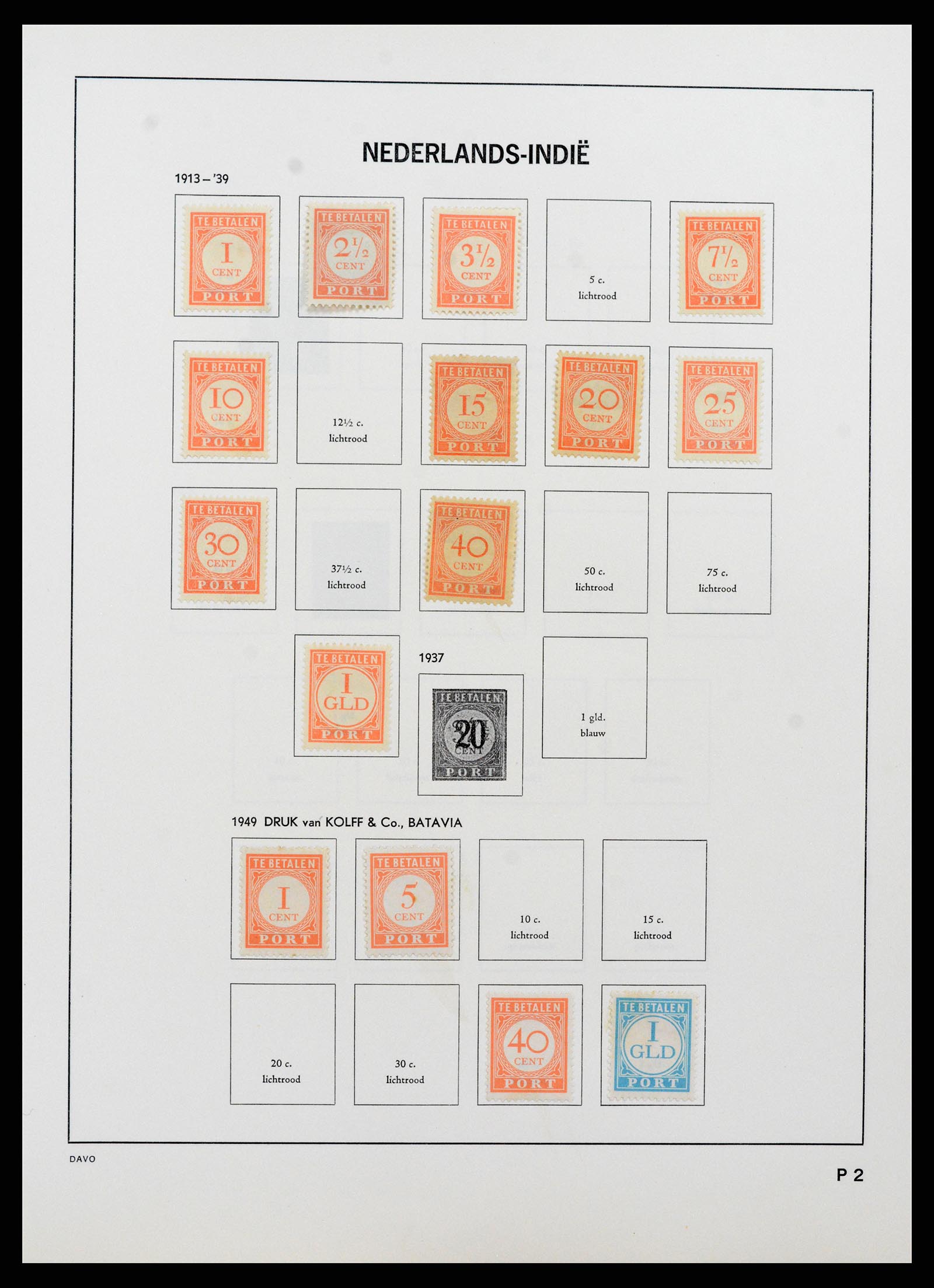 37713 147 - Postzegelverzameling 37713 Nederland 1864-1980.