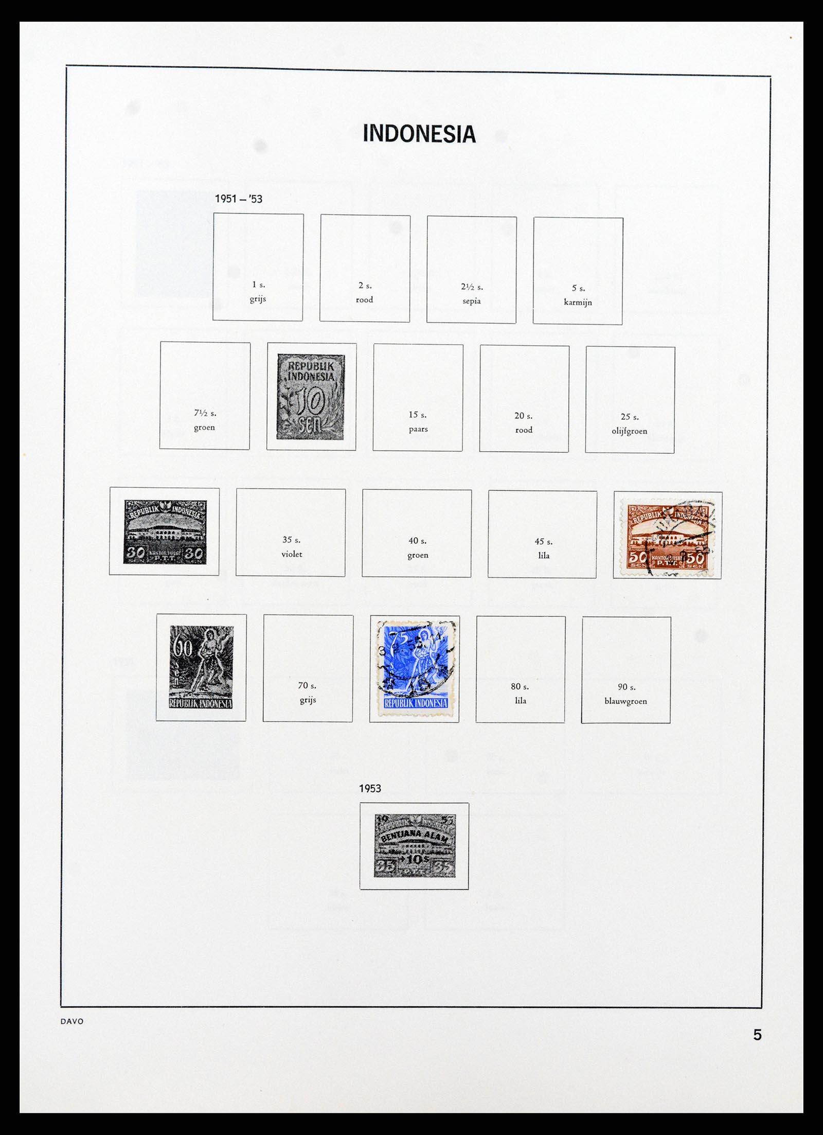 37713 160 - Postzegelverzameling 37713 Nederland 1864-1980.