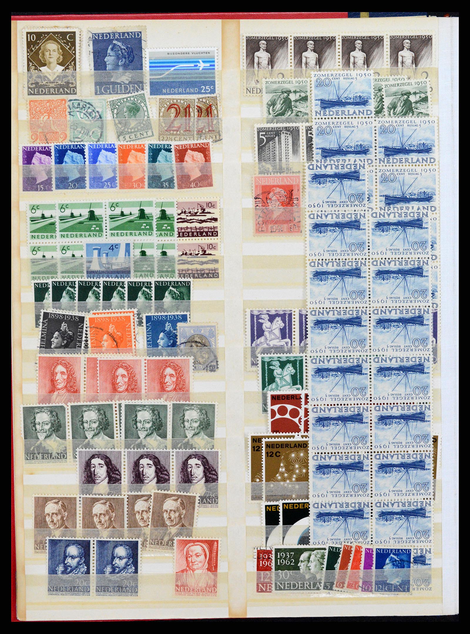 37714 002 - Postzegelverzameling 37714 Nederland 1920-1979.