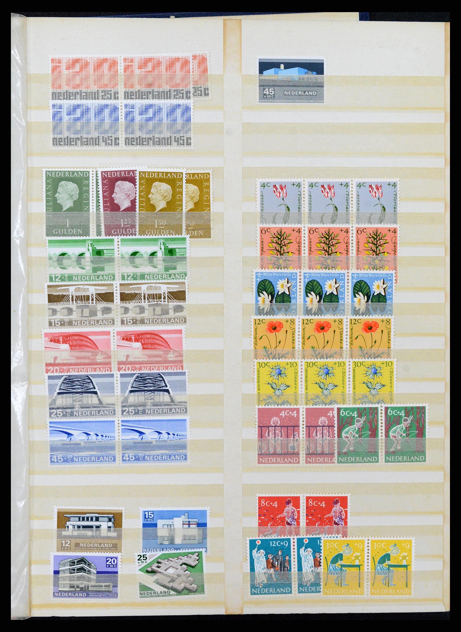 37714 013 - Postzegelverzameling 37714 Nederland 1920-1979.