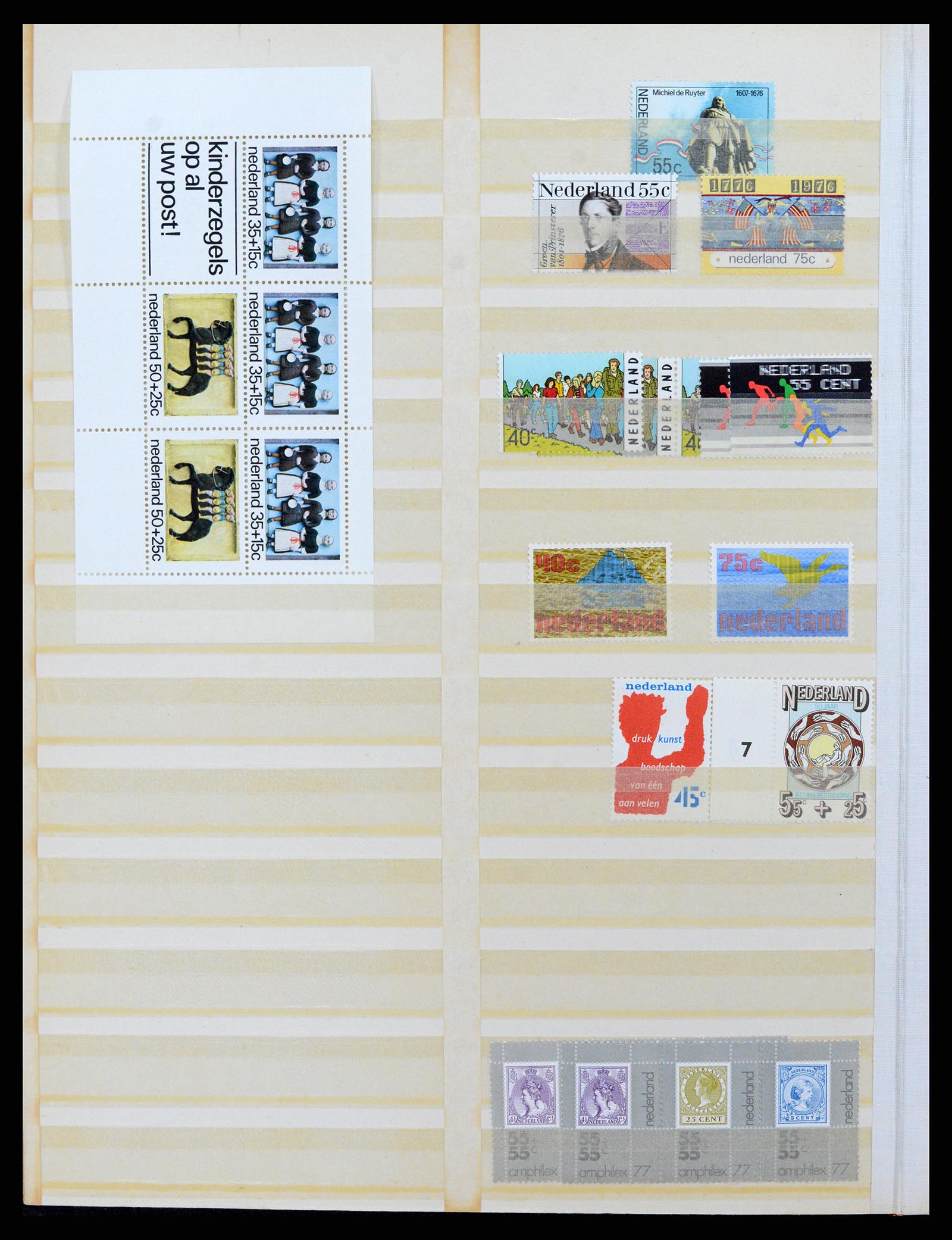 37714 020 - Postzegelverzameling 37714 Nederland 1920-1979.
